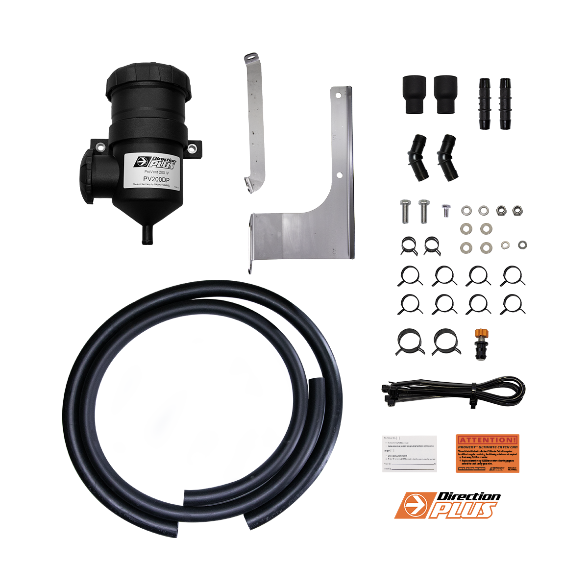 Direction-Plus PreLine-Plus Pre-Filter + ProVent Ultimate Catch Can Kit Hilux N70 PLPV613DPC