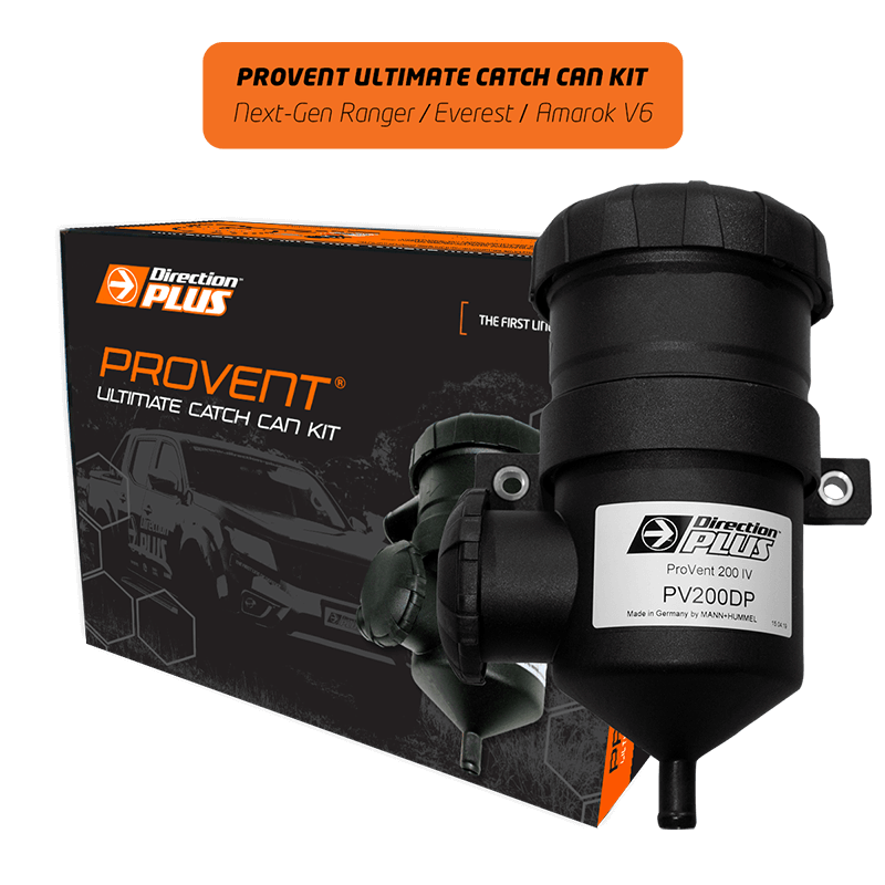 Direction-Plus ProVent Ultimate Catch Can Kit Next Gen Ranger / Everest & VW Amarok V6 PV671DPK