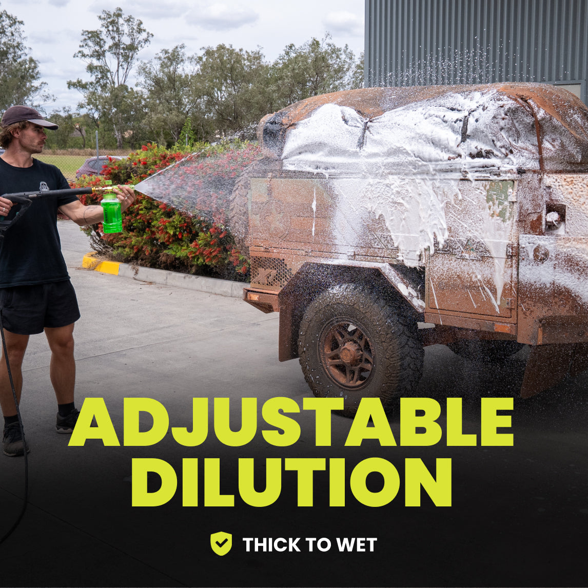 Salt Shift Snow Foam Cannon for Pressure Washers