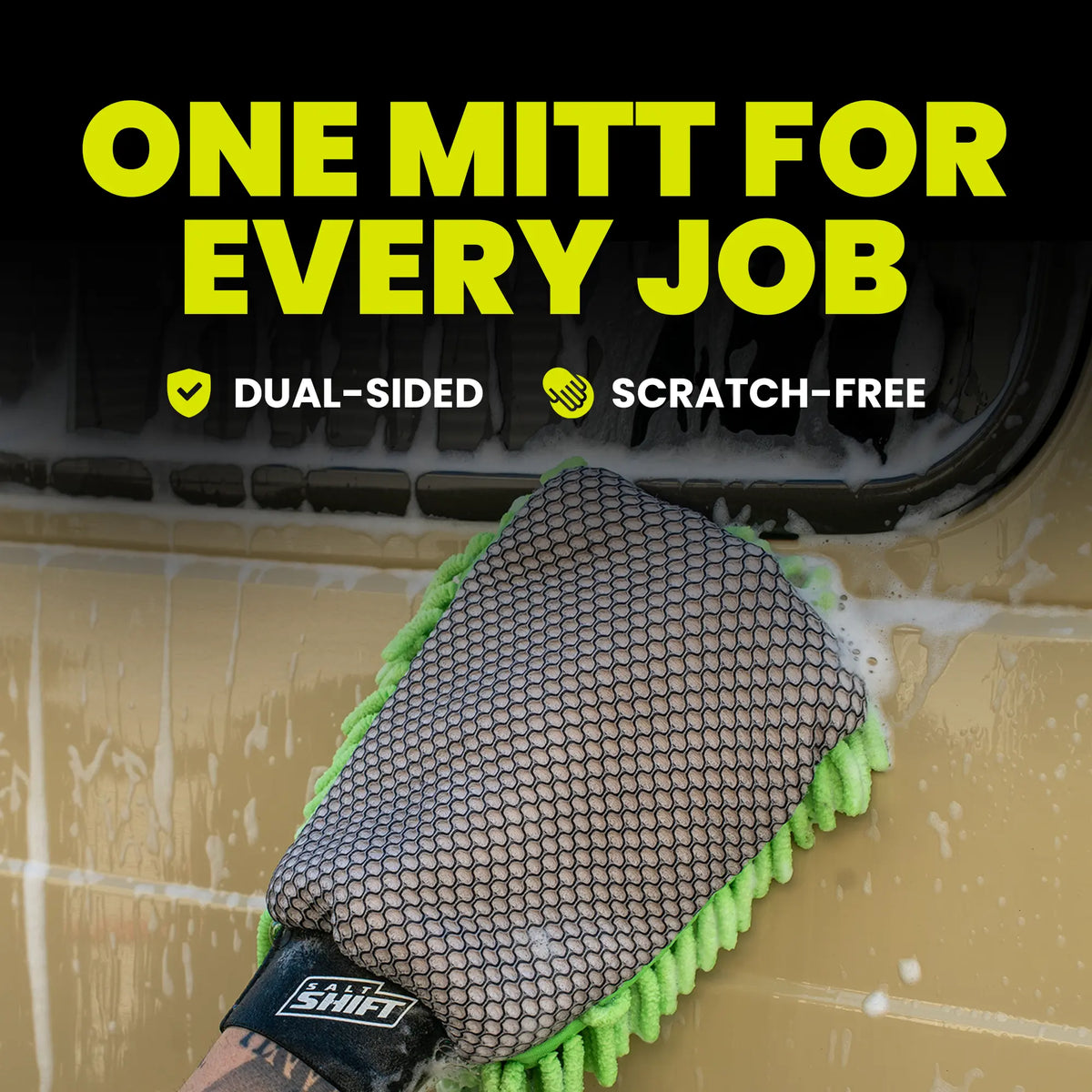 Salt Shift 2-in-1 Chenille Wash Mitt