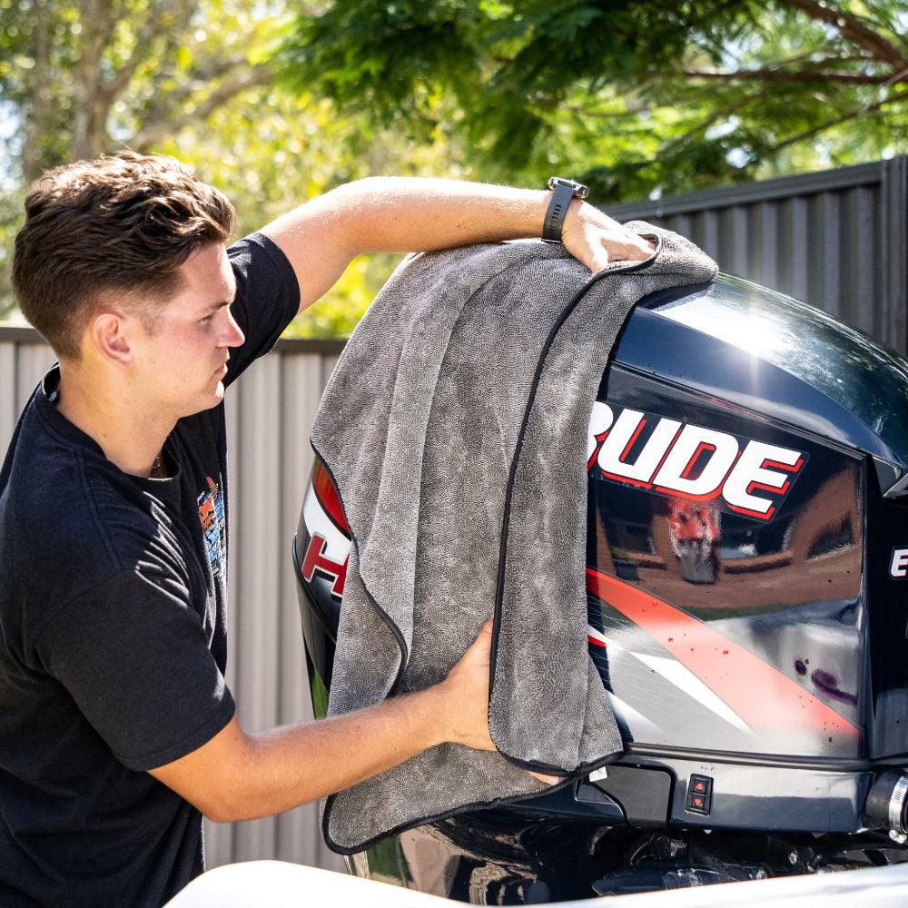 Salt Shift Ultimate Twist Pile Drying Towel 50 x 80cm