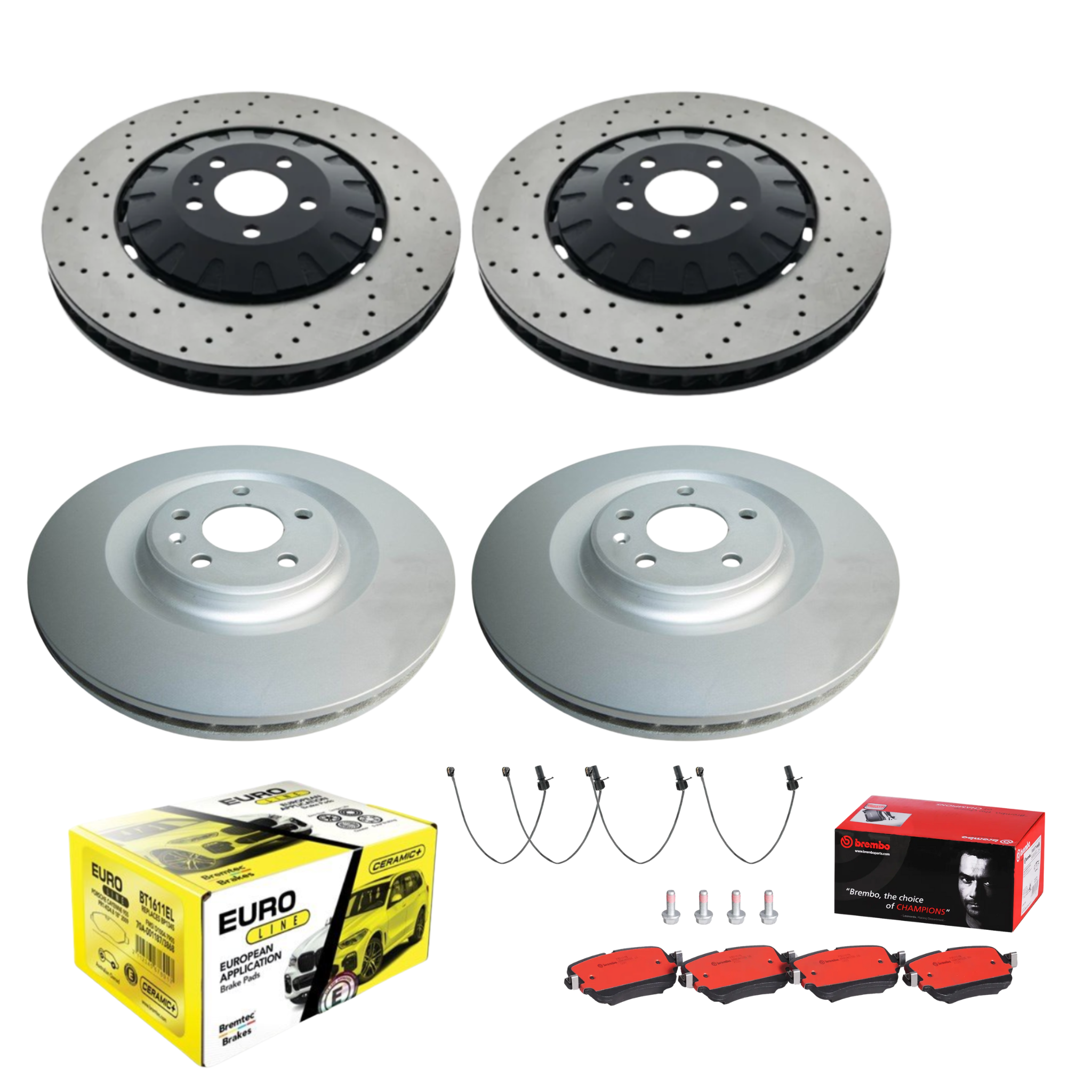 Audi SQ7 2016-2020 Front & Rear Brake Package Complete