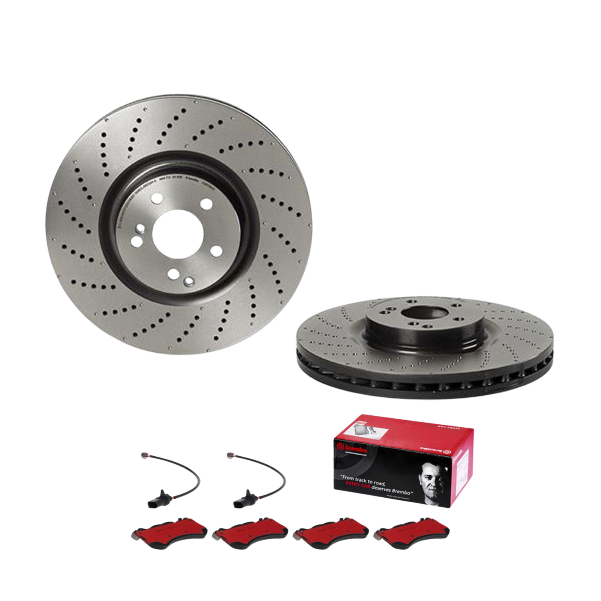 Brembo Front Brake Package Mercedes-Benz C63 W204 08-14