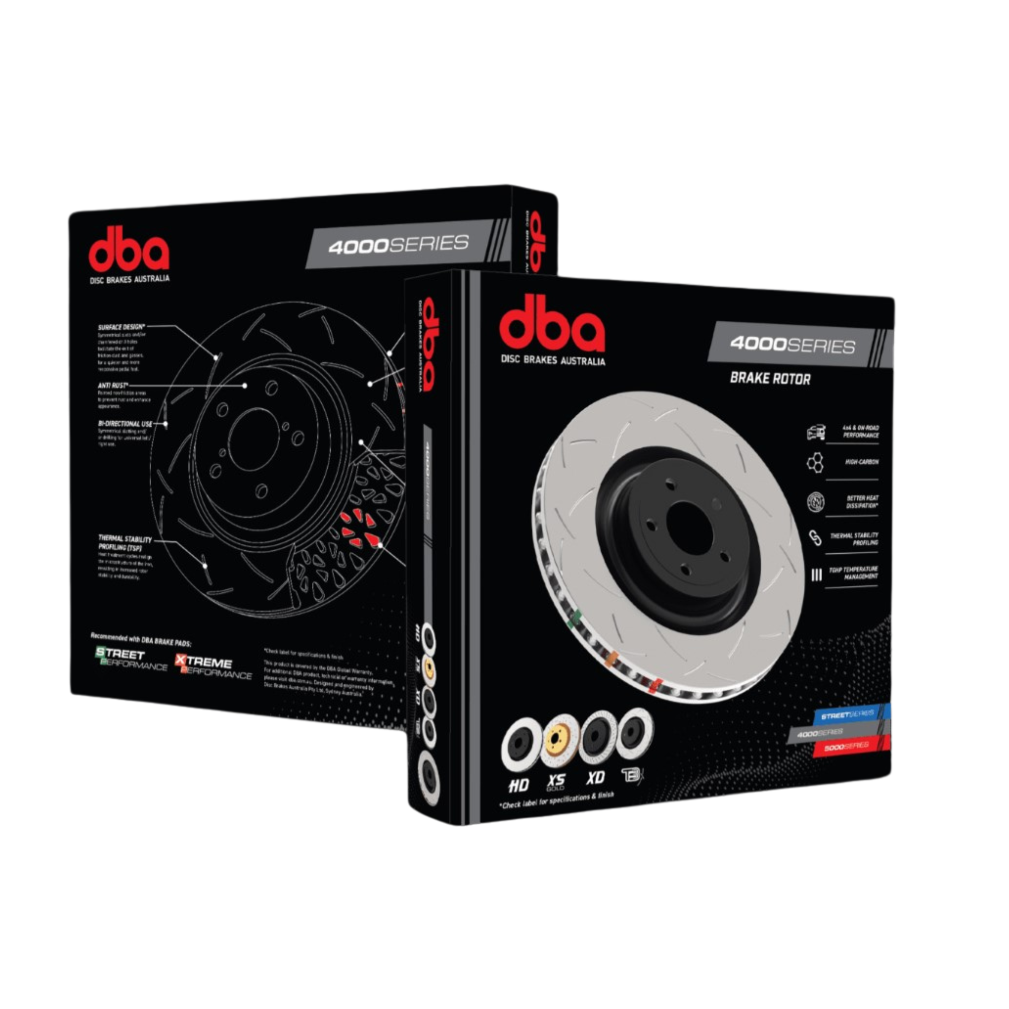 DBA T3 Slotted Front Rotors (pair) Hyundai Excel 1.5 94-00