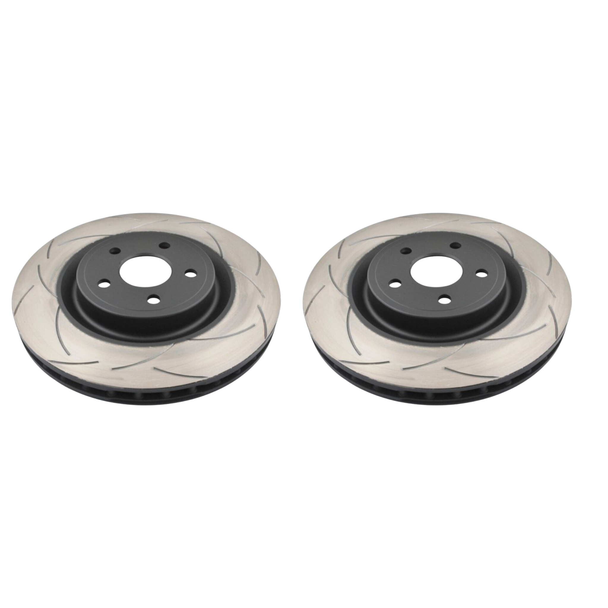 DBA T2 Slotted Front Rotors Pair Jeep Grand Cherokee 11-21 380mm
