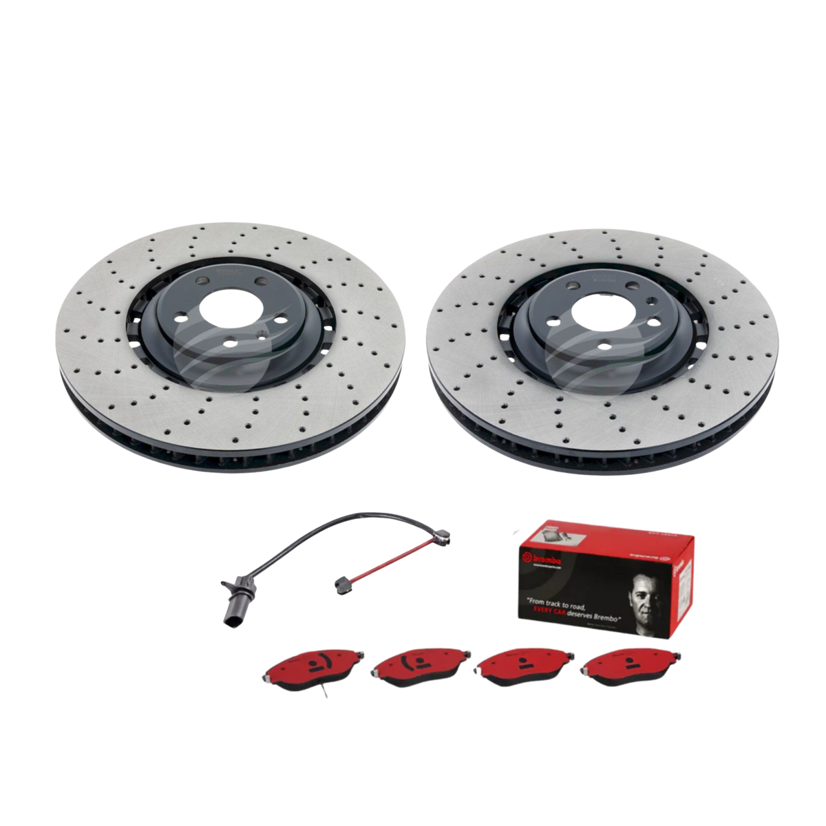 Audi Q7 4M 2018+ Front Brakes Package Brembo Bremtec