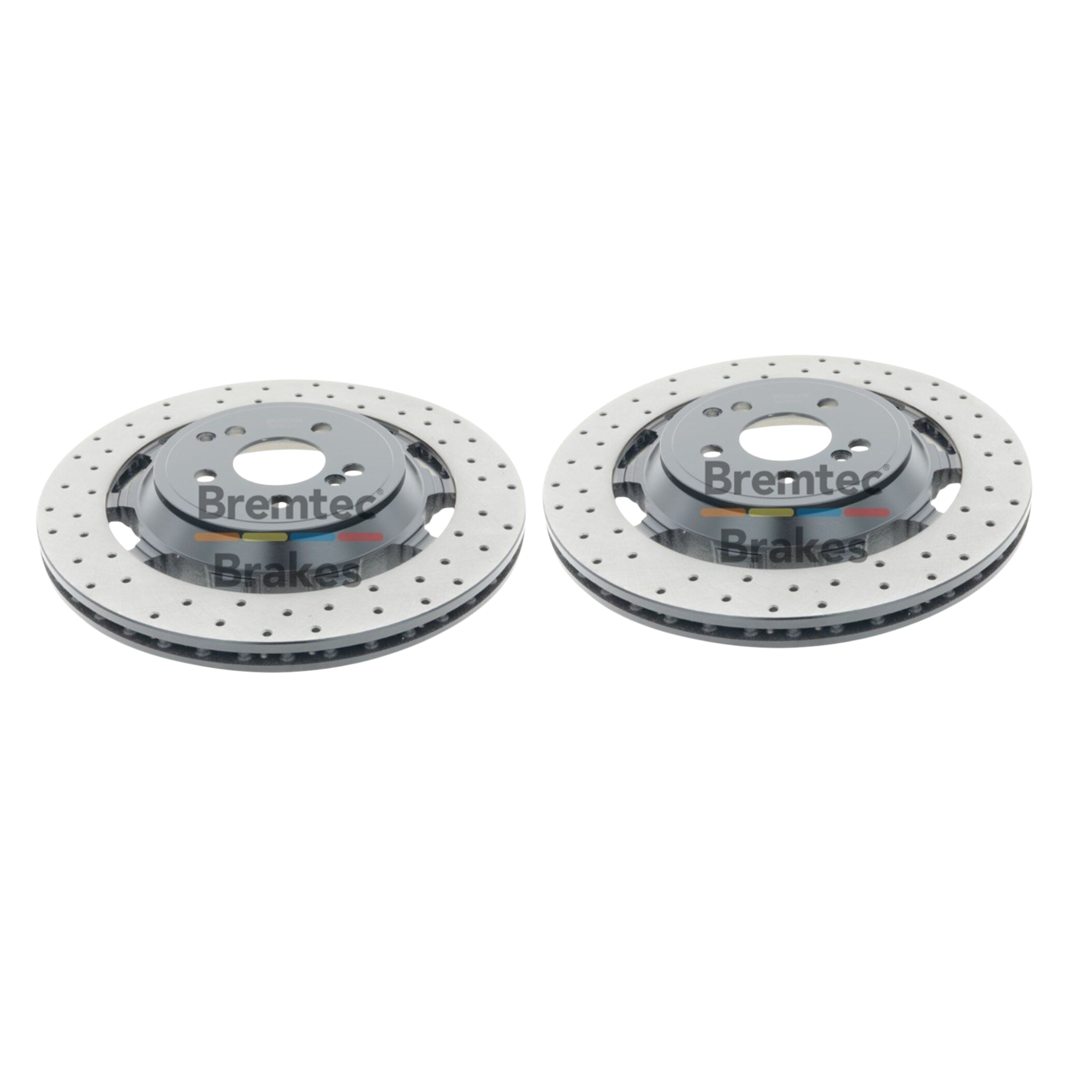 Rear Brake Rotors Pair Mercedes-Benz C63s AMG W205 (14-22)
