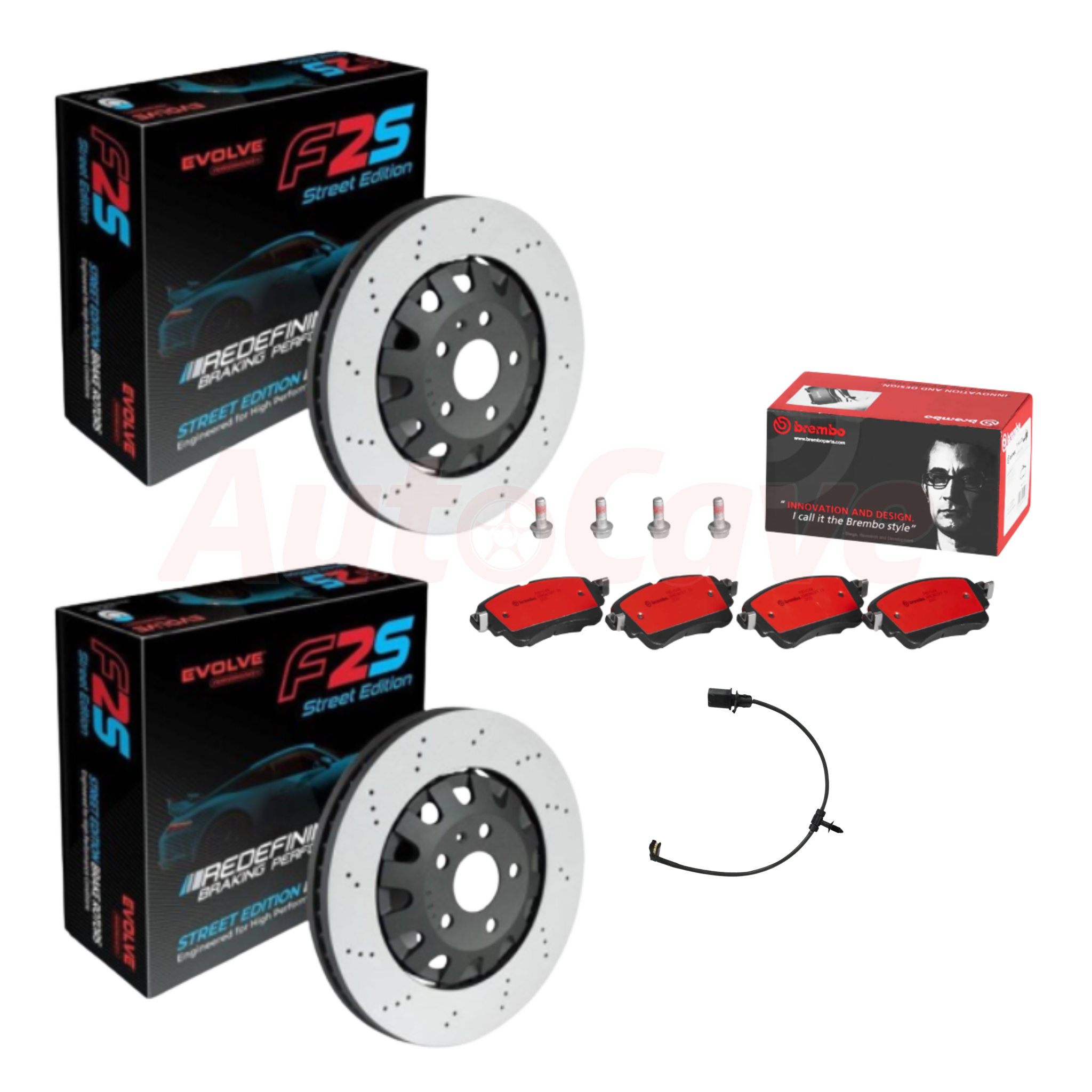 Audi RS4 2018+ Rear Brakes Package Brembo Bremtec