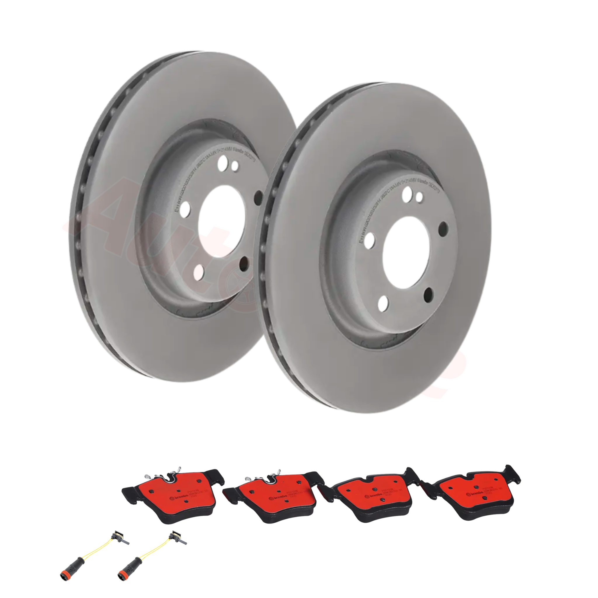 Mercedes-AMG C43 GLC43 rear Brembo brake kit - 320mm rotors and ceramic pads