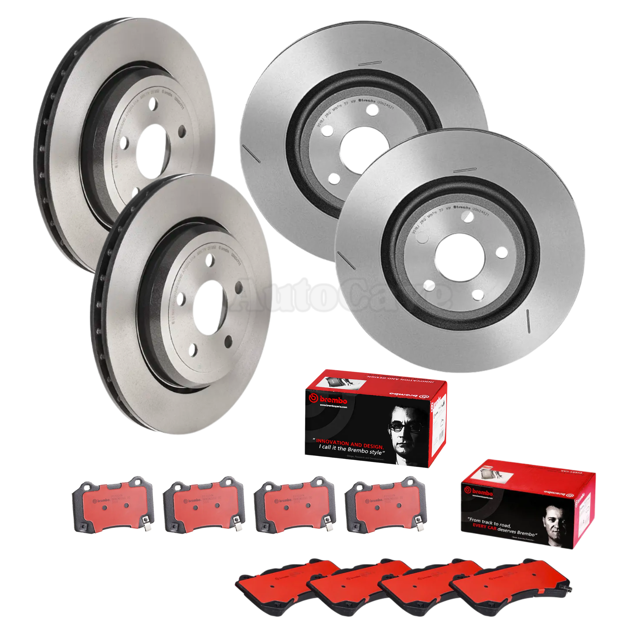Jeep Grand Cherokee SRT 8 Brembo Brake Package Front & Rear 2011-2021