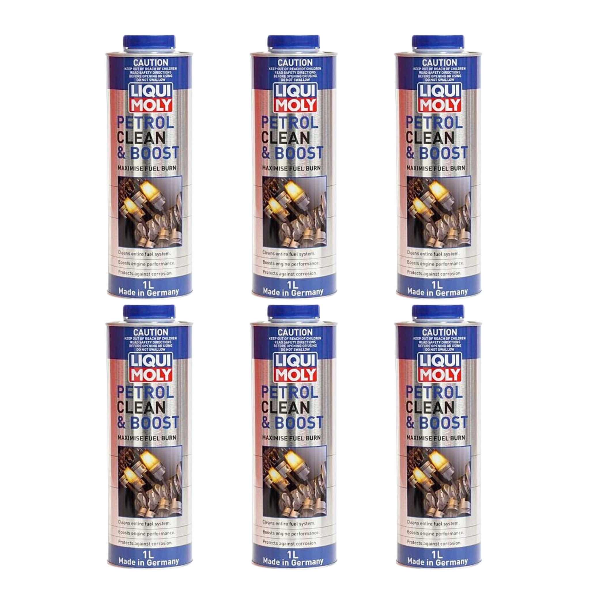 Liqui Moly Petrol Clean & Boost 1L Bulk Box Buy 6L 7714