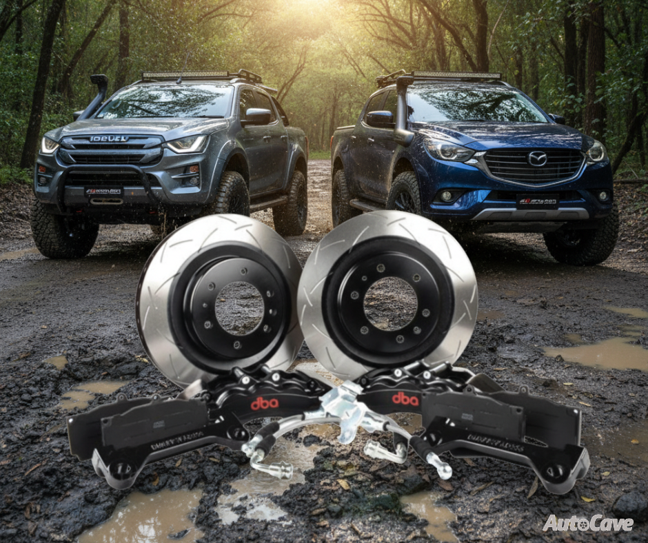 DBA Big Brake Upgrade Kit Isuzu D-Max Mazda BT50 2020-2025 6 Piston Caliper DBABU3005