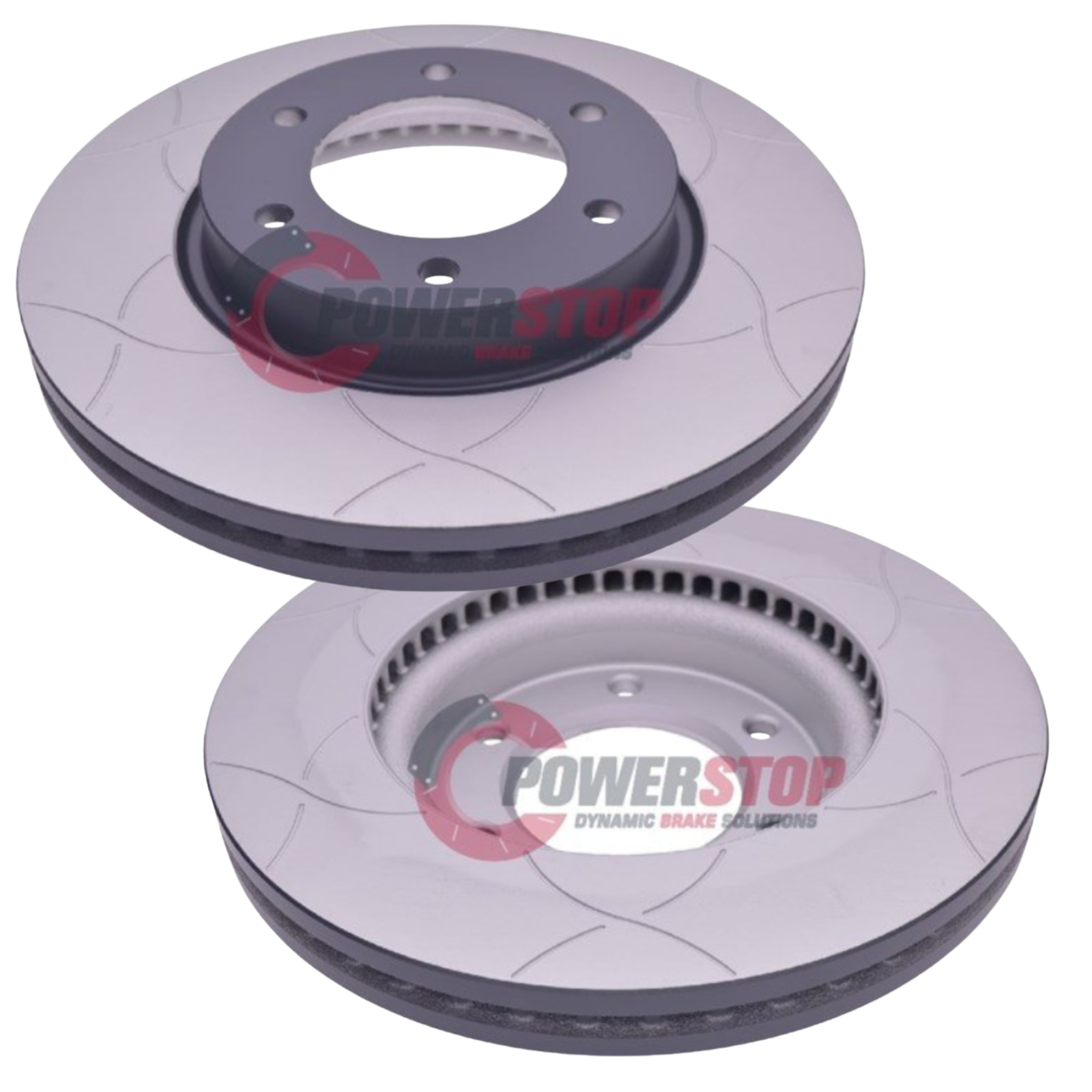 Ford Ranger Raptor PX3/Everest UA Front Brake Package Slotted Powerstop Bendix 4WD XP