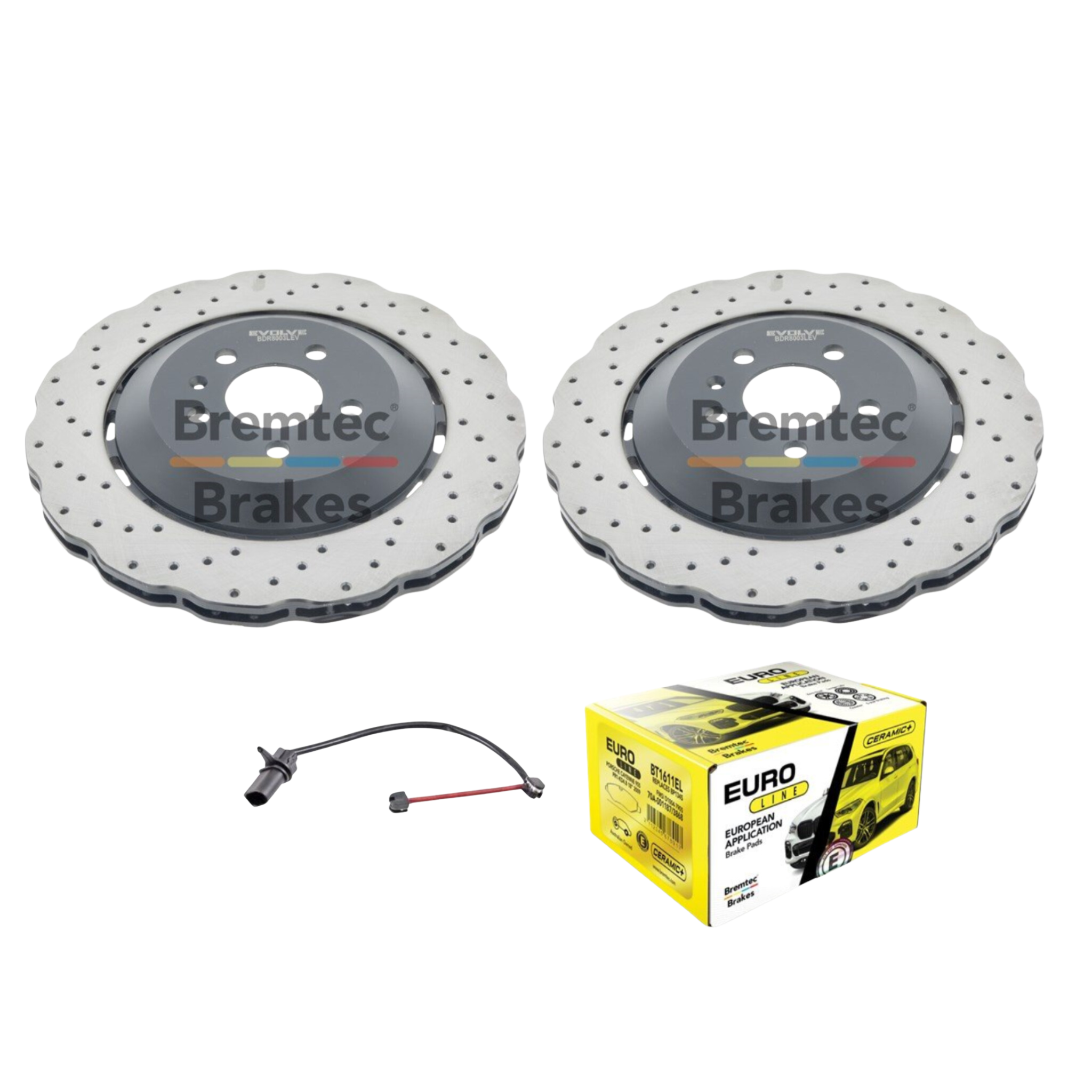 Audi RS7 2013-2018 Waved Rear Brake Package
