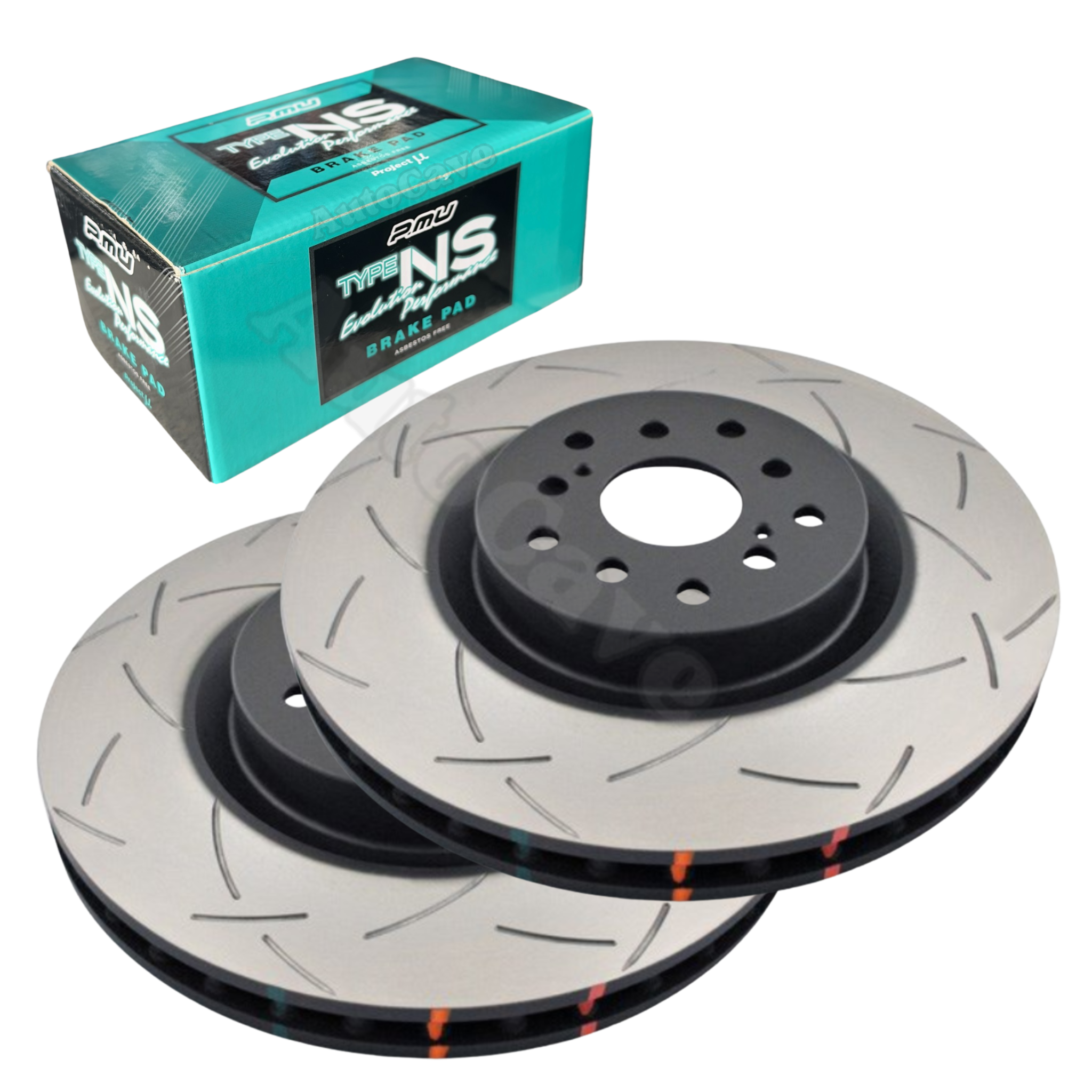 *Various Brakepad Options* DBA 4000 T3 Front Slotted Brake Package Brembo Subaru WRX STI BRZ Toyota 86 326mm