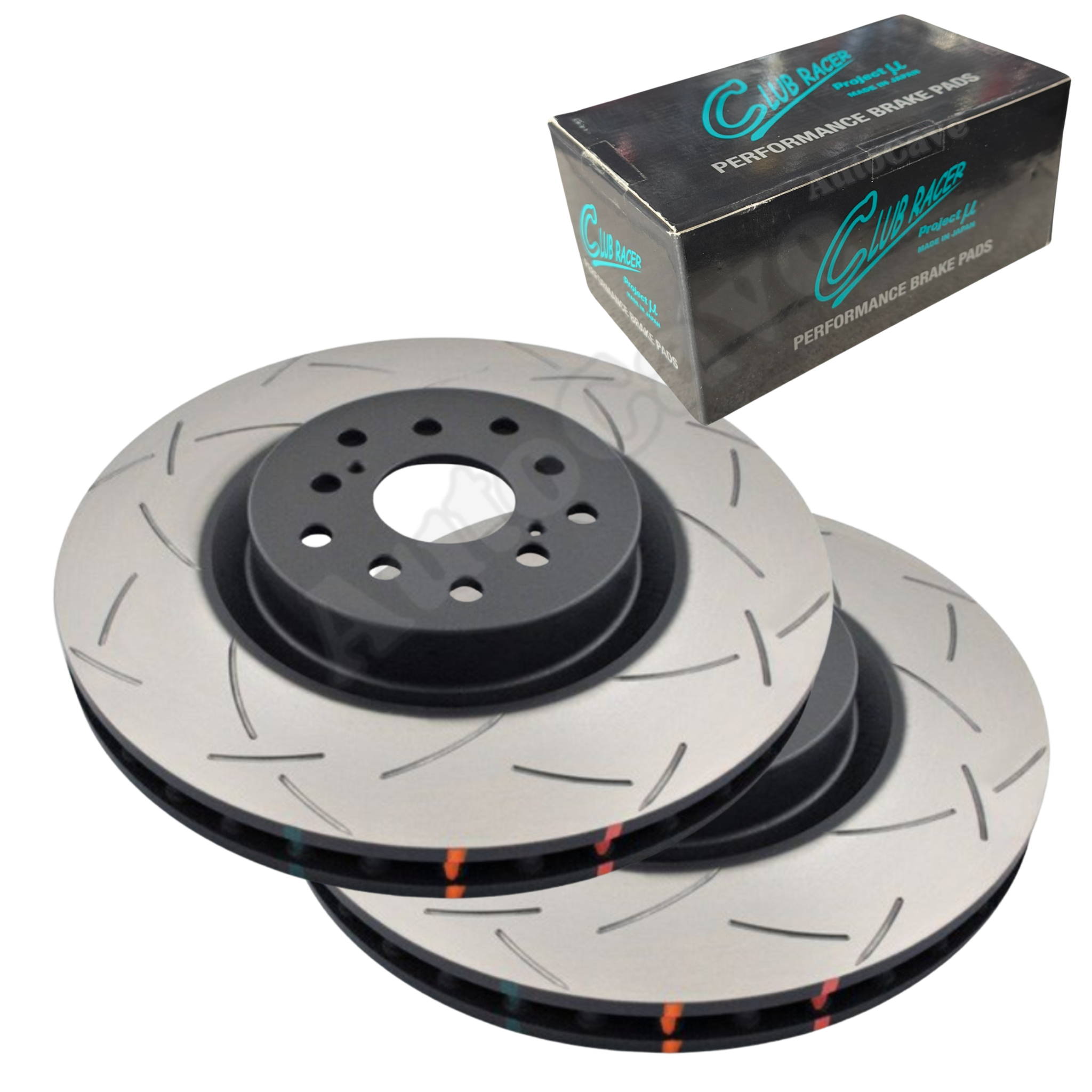 *Various Brakepad Options* DBA 4000 T3 Front Slotted Brake Package Brembo Subaru WRX STI BRZ Toyota 86 326mm