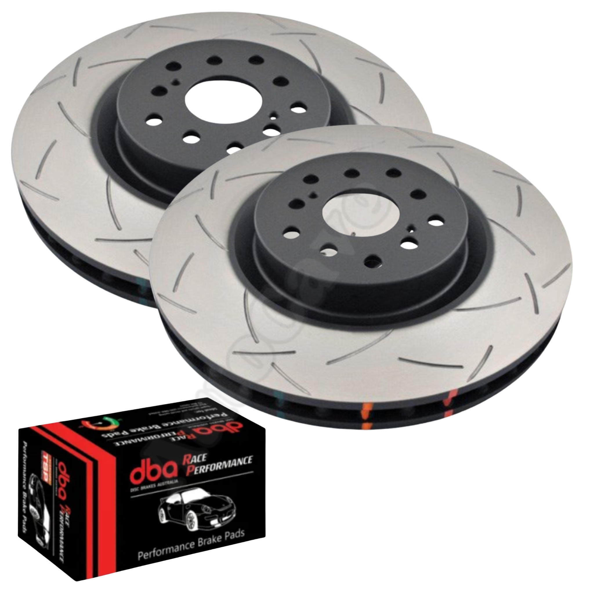 *Various Brakepad Options* DBA 4000 T3 Front Slotted Brake Package Brembo Subaru WRX STI BRZ Toyota 86 326mm