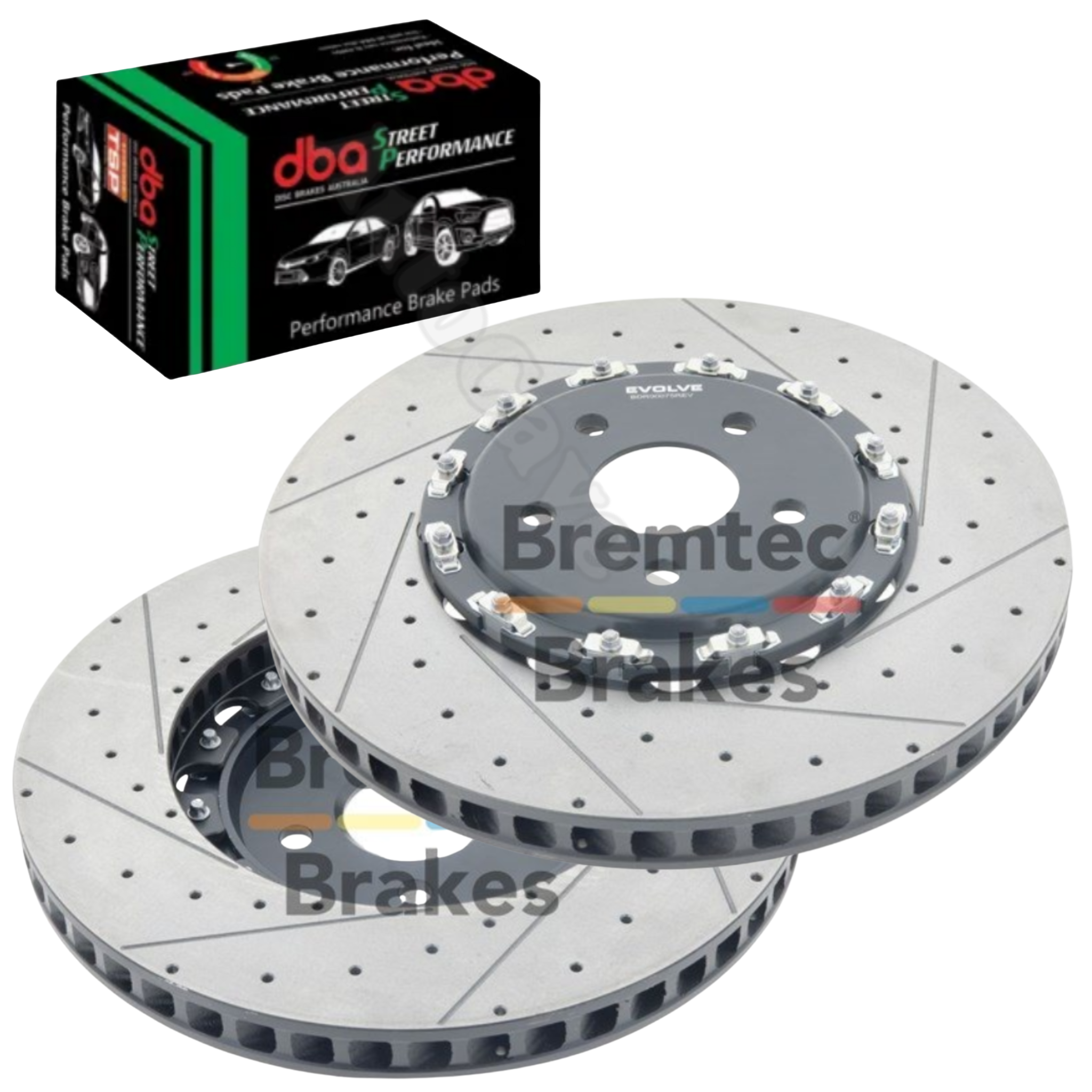 Front Slotted Brake Package Trackhawk Jeep Grand Cherokee 400mm