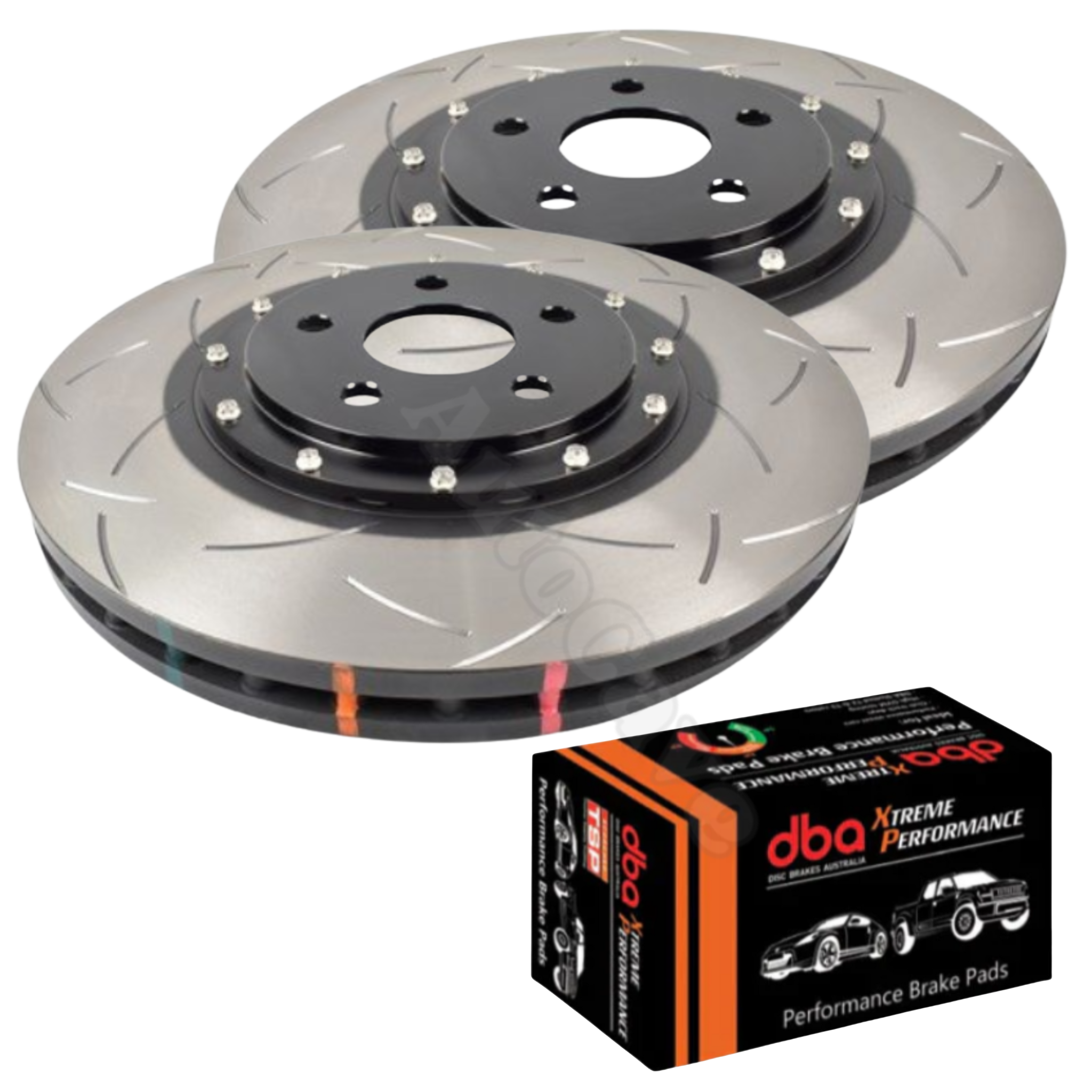 Front DBA Slotted Brake Package Trackhawk Jeep Grand Cherokee 400mm