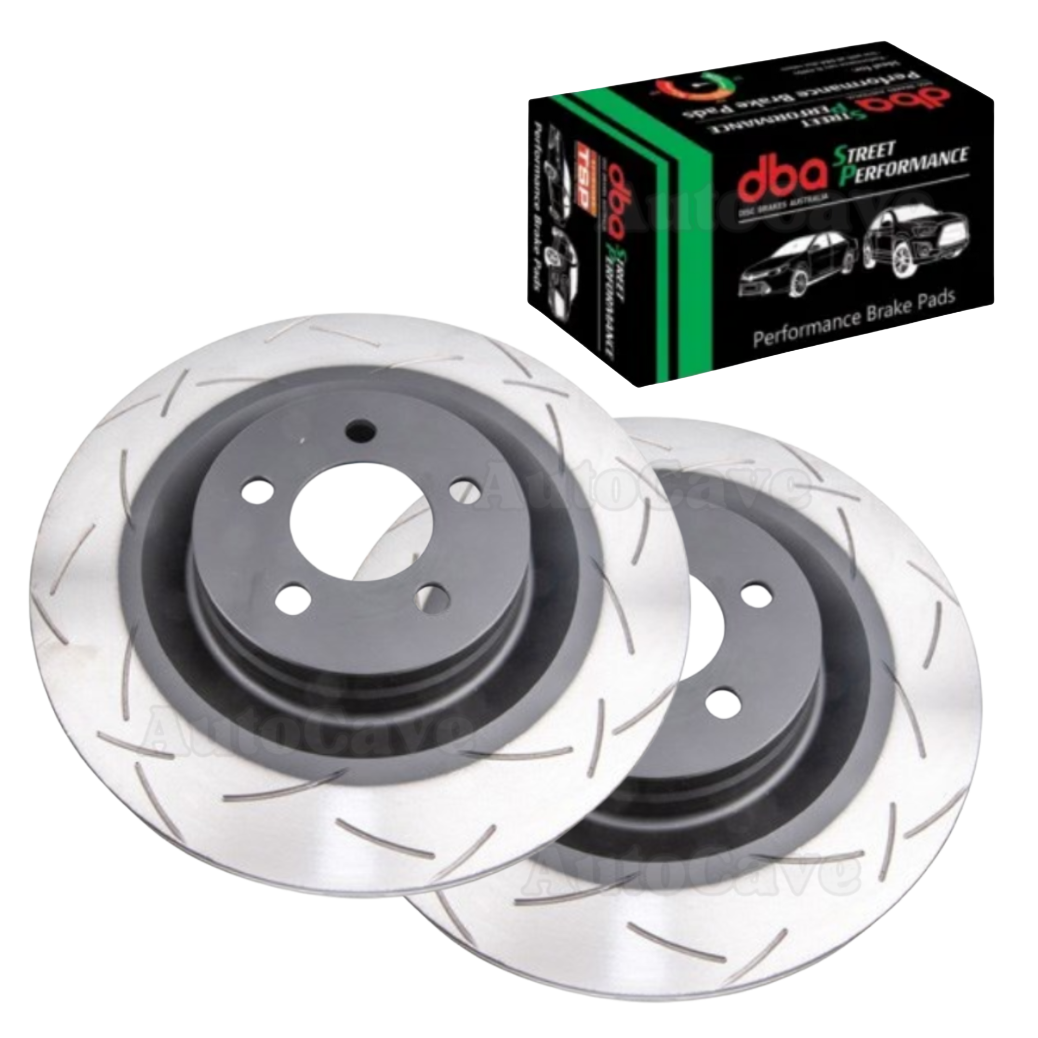 Front DBA T3 Slotted Brake Package Chrysler 300 SRT-8 2005-2023
