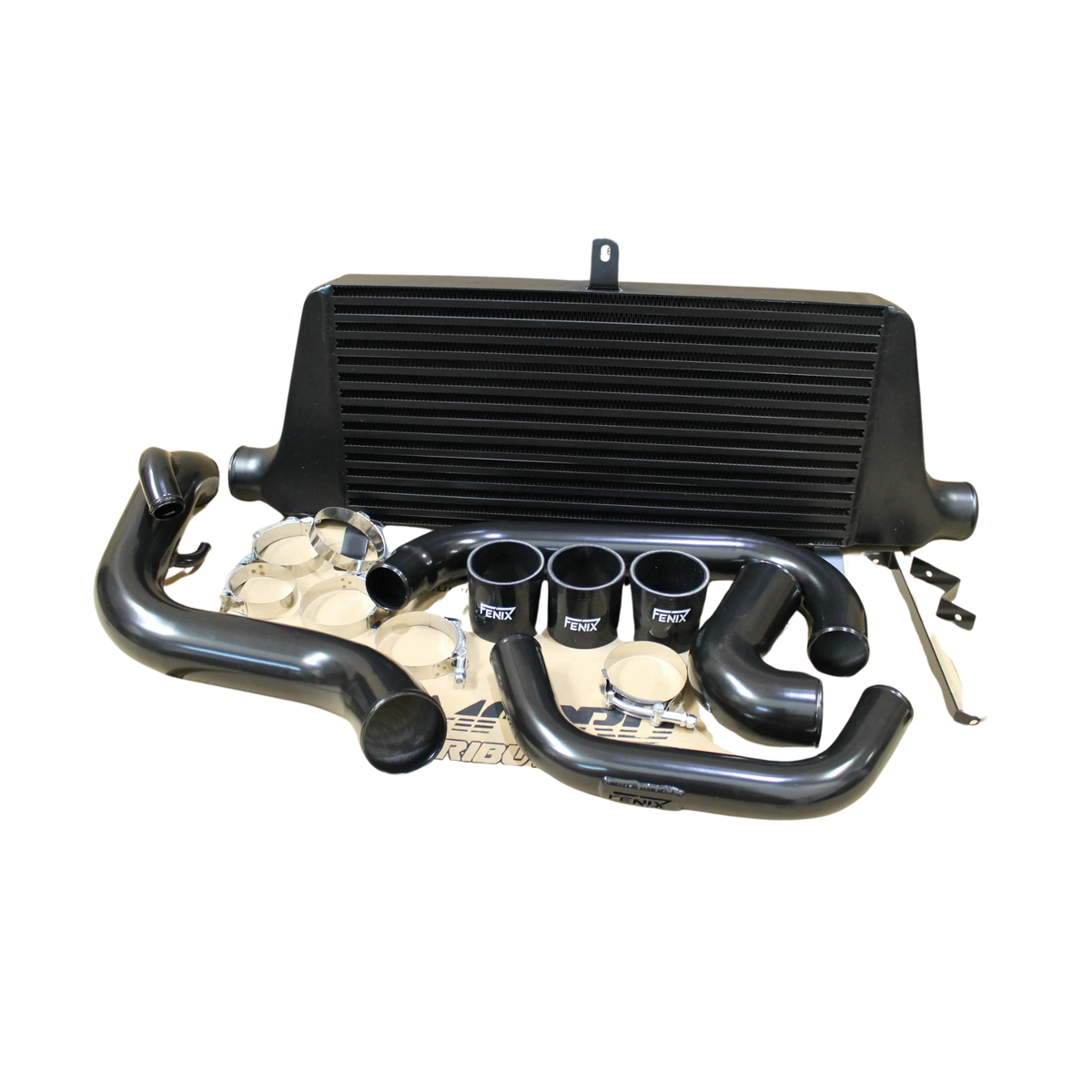 Nissan S14 S15 Silvia Front Mount Intercooler Kit Satin Black FENIX