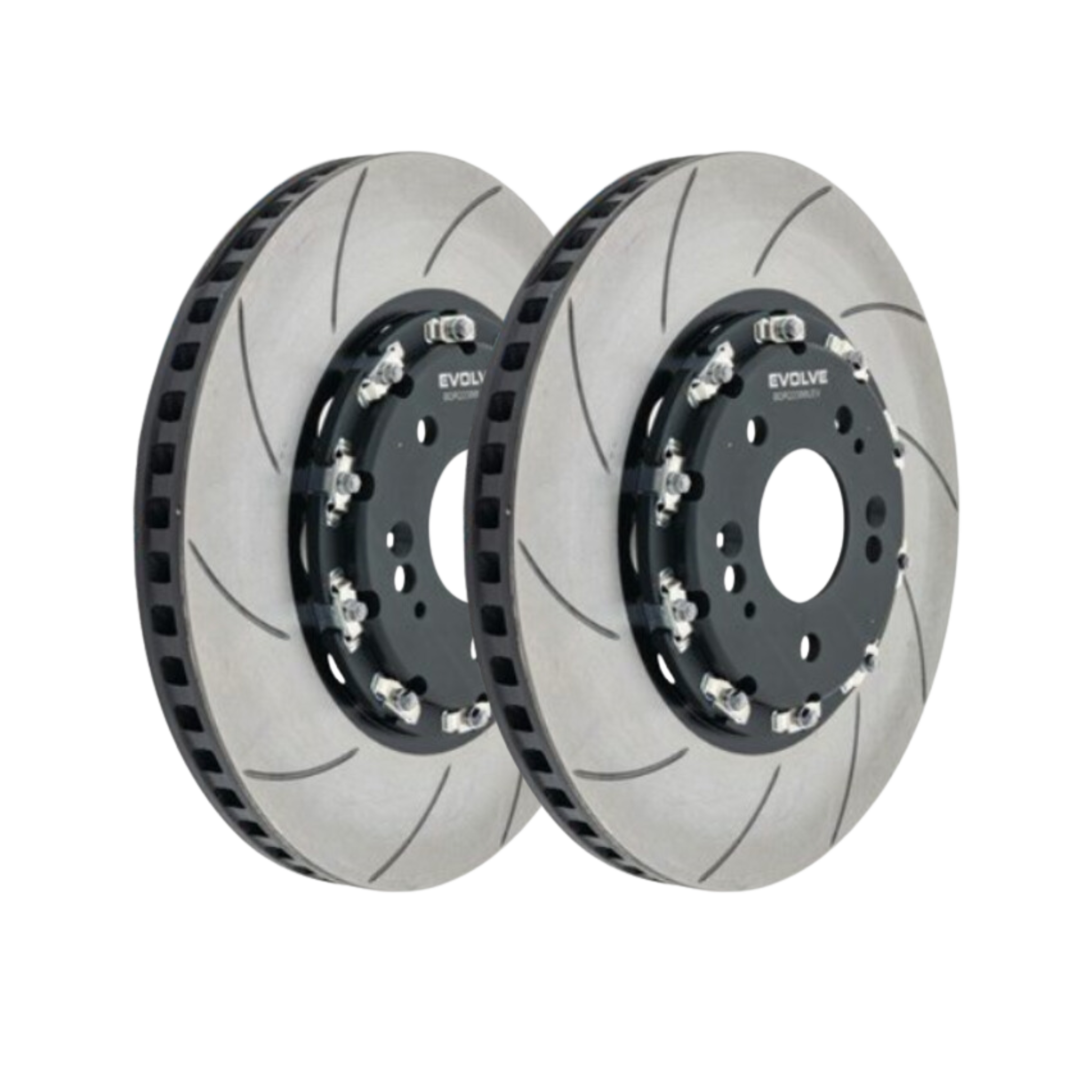 Hyundai I30 N 2 Piece Pair Front Rotor Slotted 345mm BDR22388REVLEV