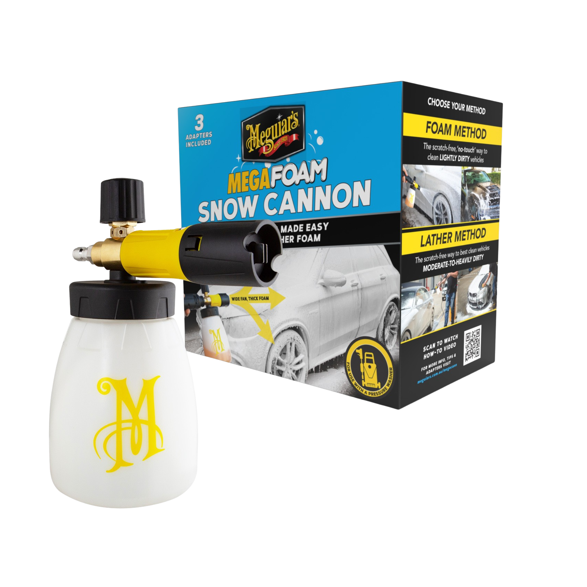 Meguiars MEGACANN Megafoam Snow Cannon