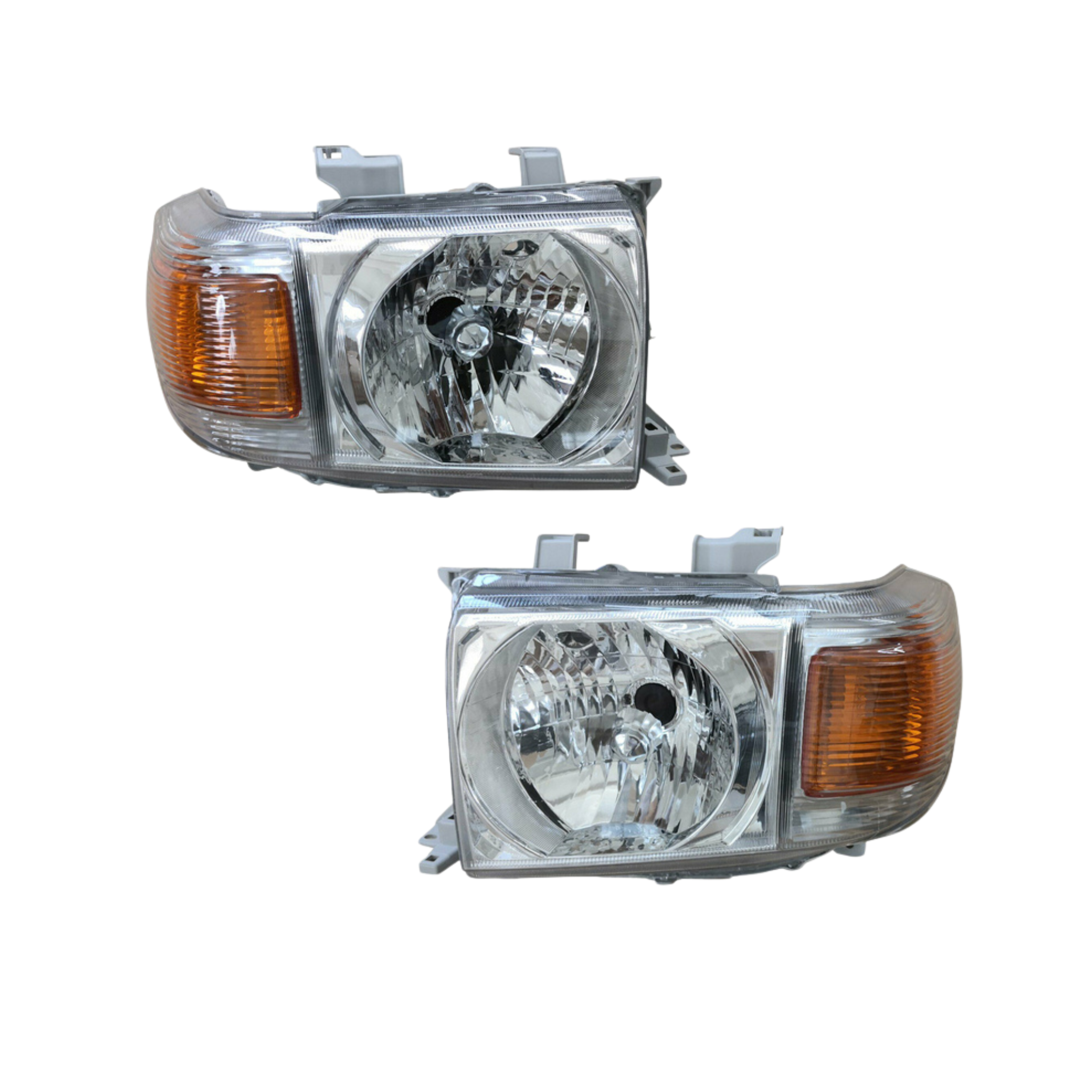 Toyota Landcruiser 79 Series Front Headlights Pair *NEW*