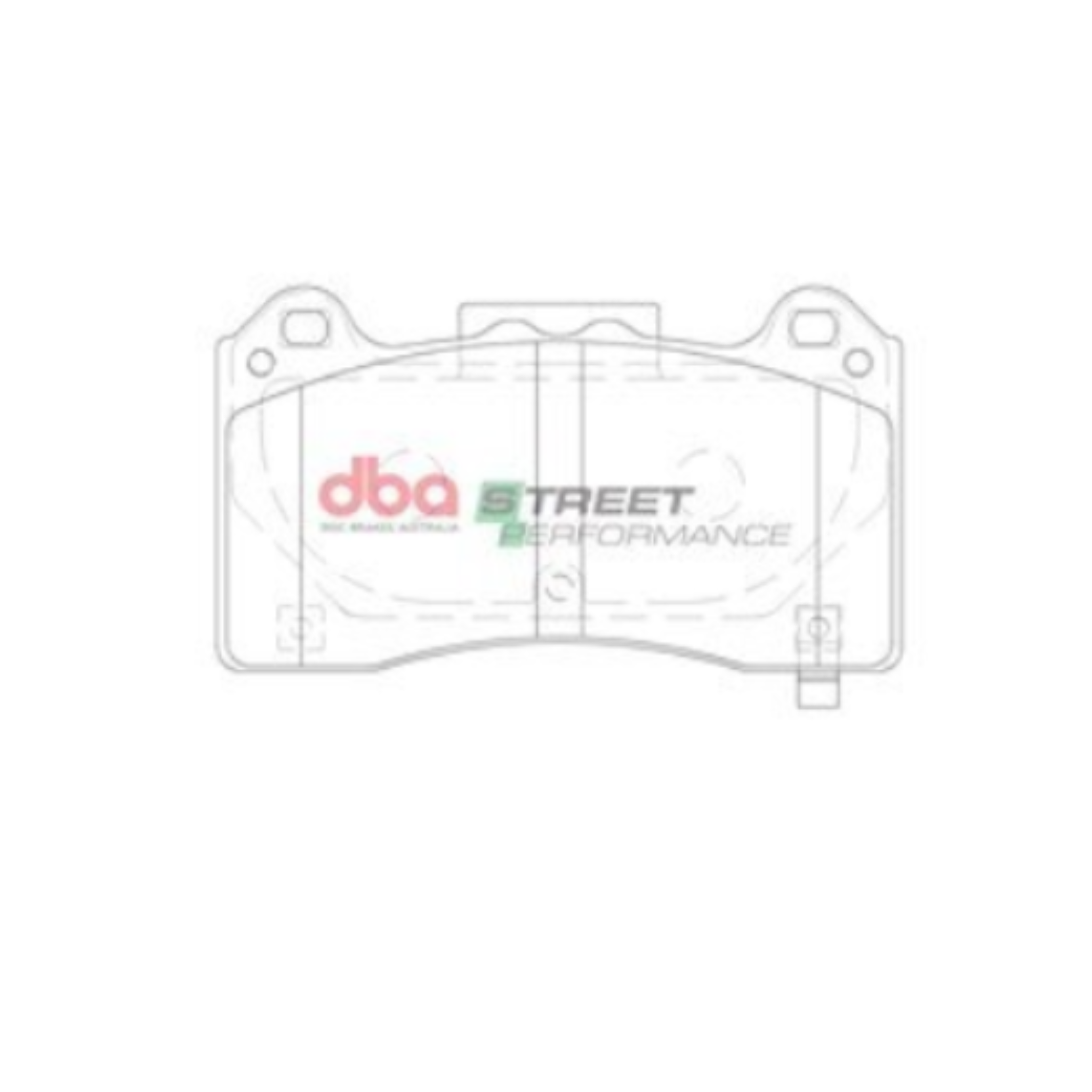 Front DBA Street Performance Pads Focus RS DB15025SP
