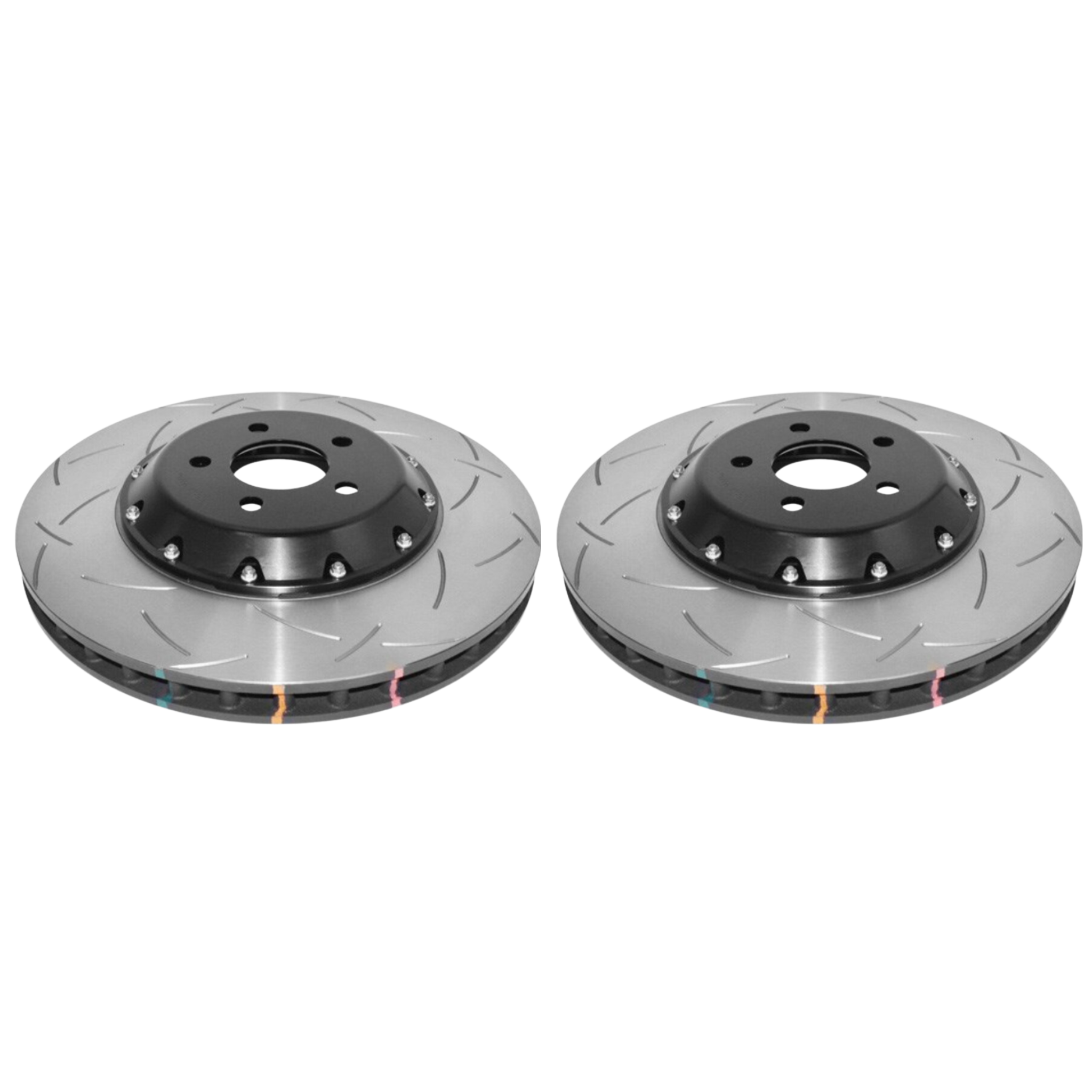 DBA 05-13 Ford Mustang GT/V6 Rear Slotted 4000 Series Rotor main image 0