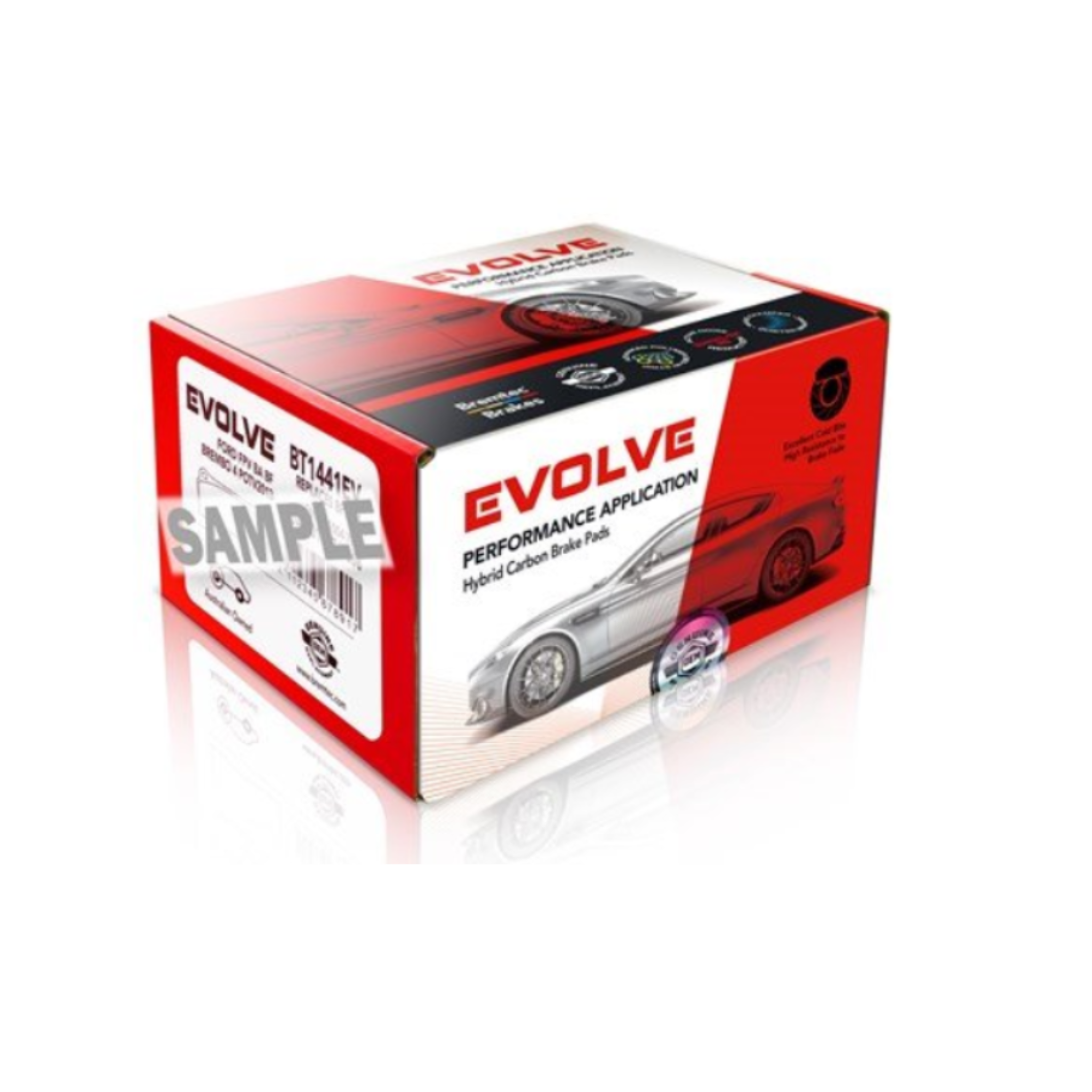 Bremtec Evolve Carbon Ceramic Jeep Grand Cherokee SRT 8 2011-2021 BT1770EV550