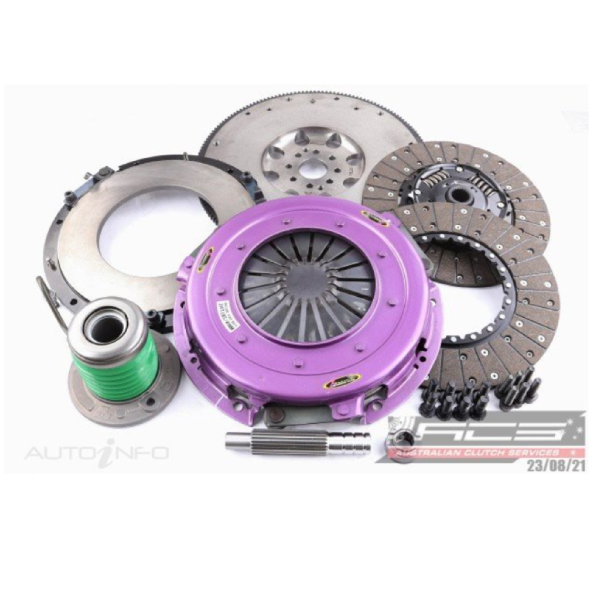 Extreme Twin Plate Clutch Kit Suits 2011 - 7/2017 Ford Mustang FM GT 5.0L