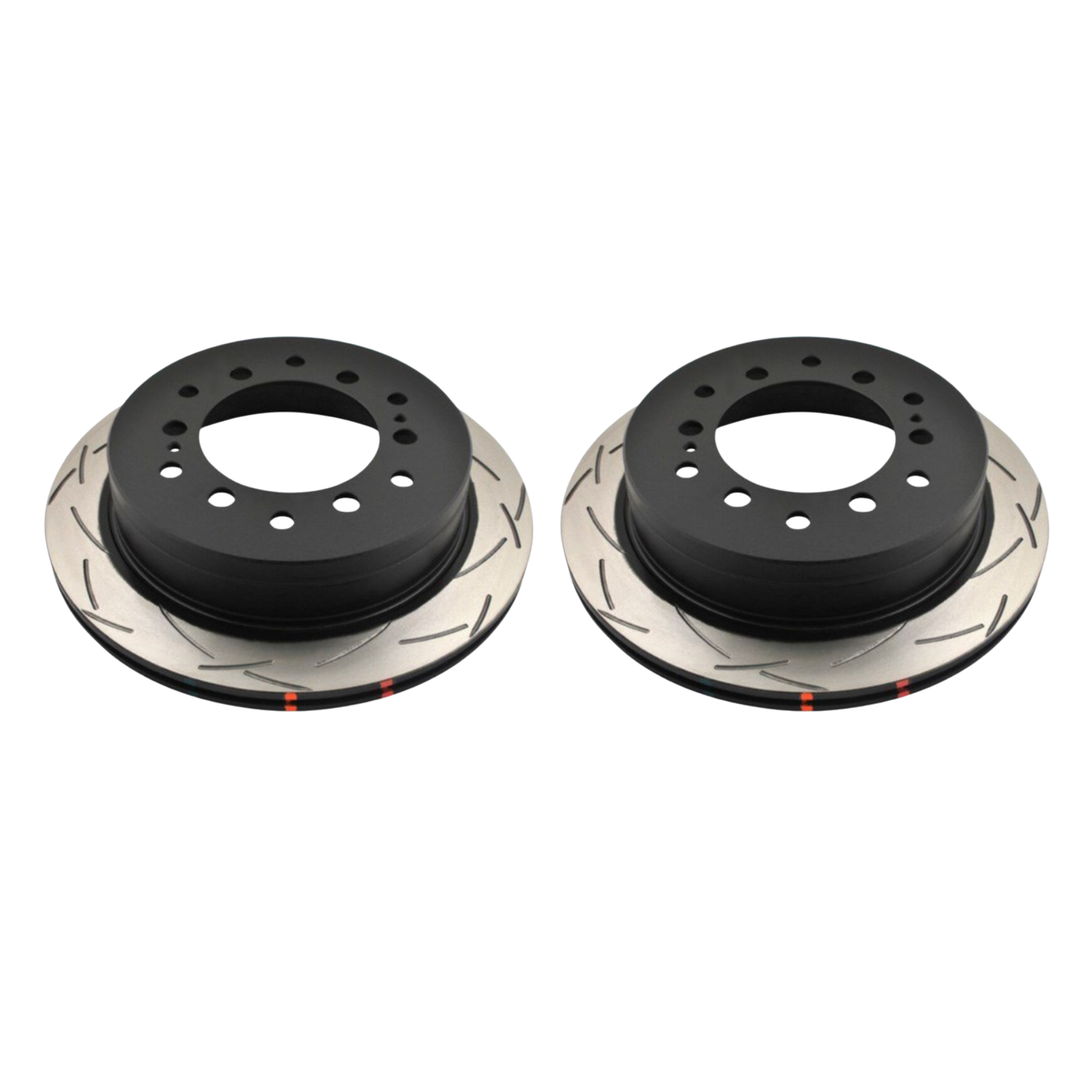 DBA T3 Slotted & Drilled 4000 Series Upgrade Rear Rotors Toyota Hilux Rouge & Hilux GR SPORT DBA42737XS
