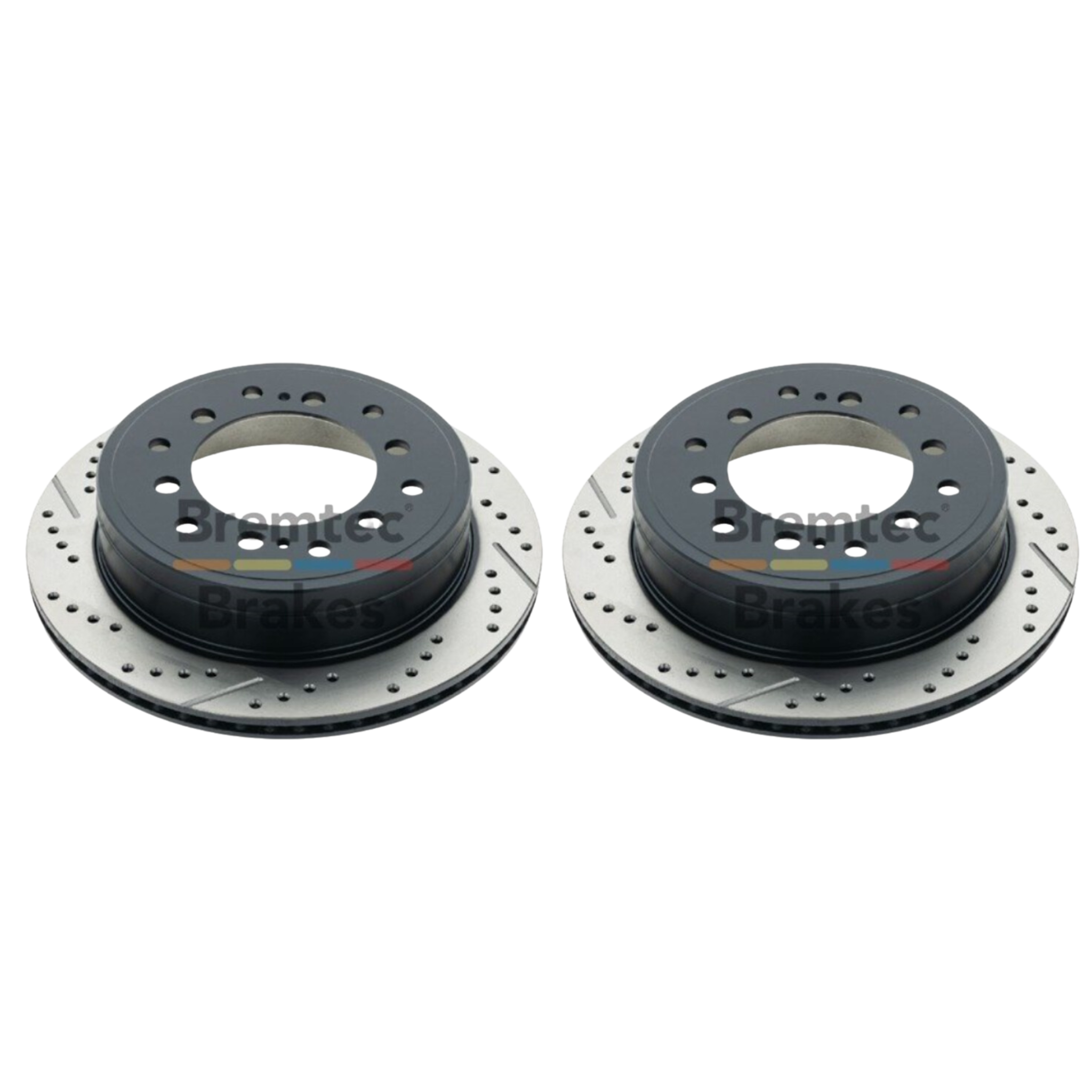 Evolve Slotted Upgrade Rear Rotors Toyota Hilux Rouge & Hilux GR SPORT 20-25