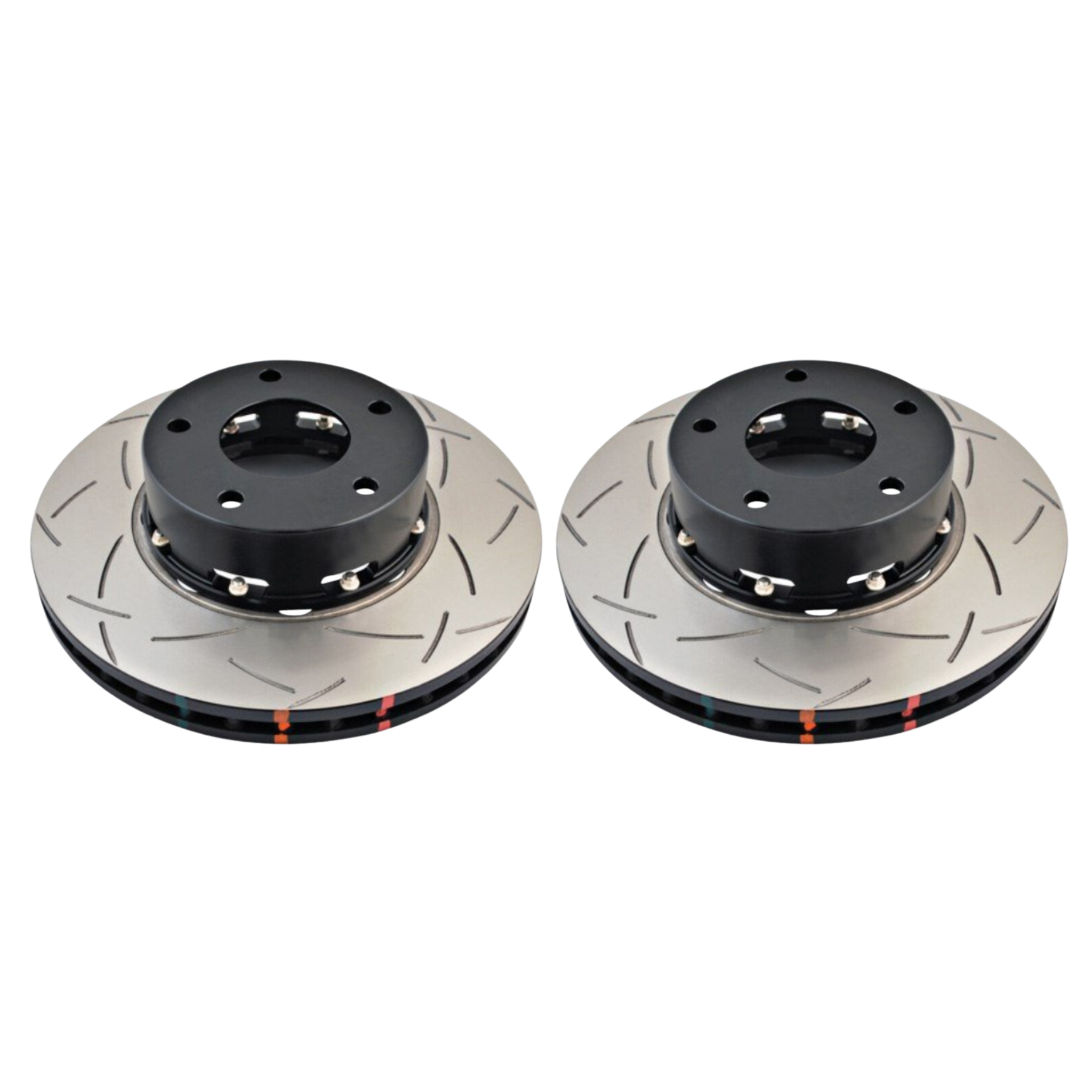 DBA5040BLKS 2 Piece Slotted Rotors Pair Holden Commodore VT VX VY VZ
