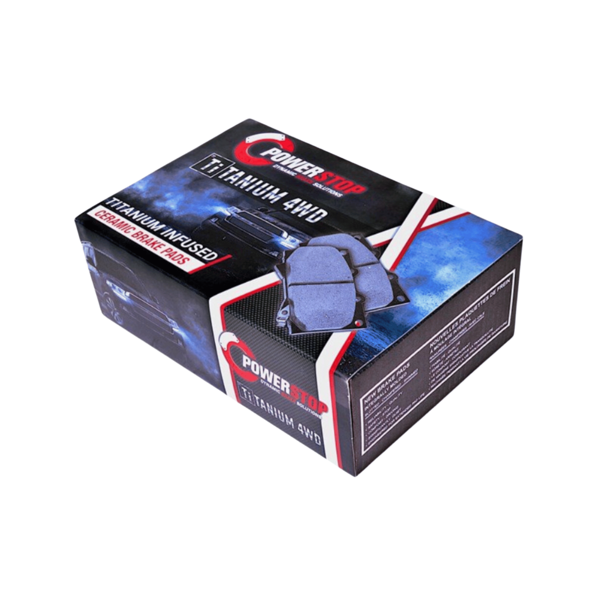 Powerstop 4WD Front Brake Pads Triton MR 2019-2025 PS1916-4WD Pajero Sport