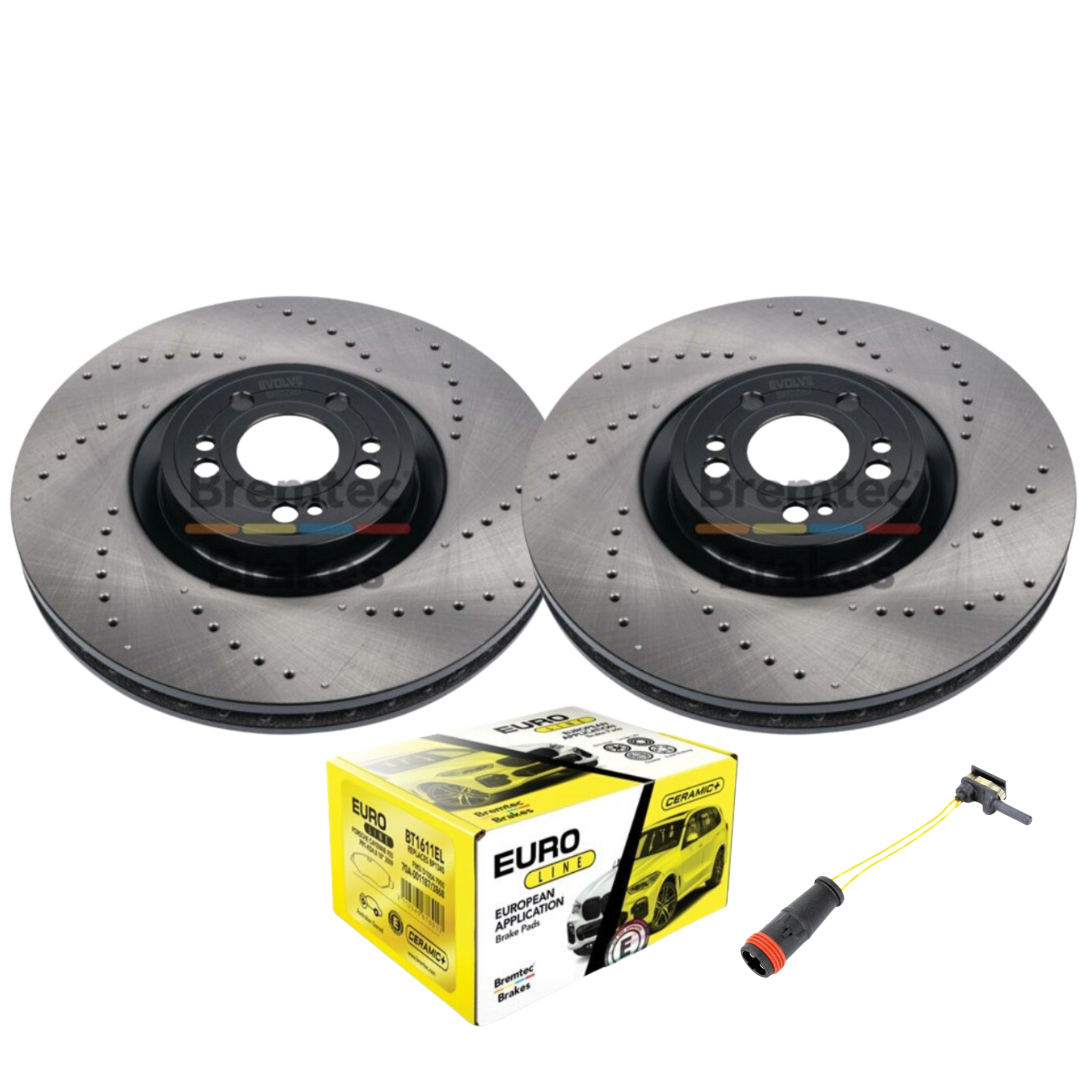 Mercedes-Benz GLE450 2019-2025 Front Brake Package 375mm Bremtec