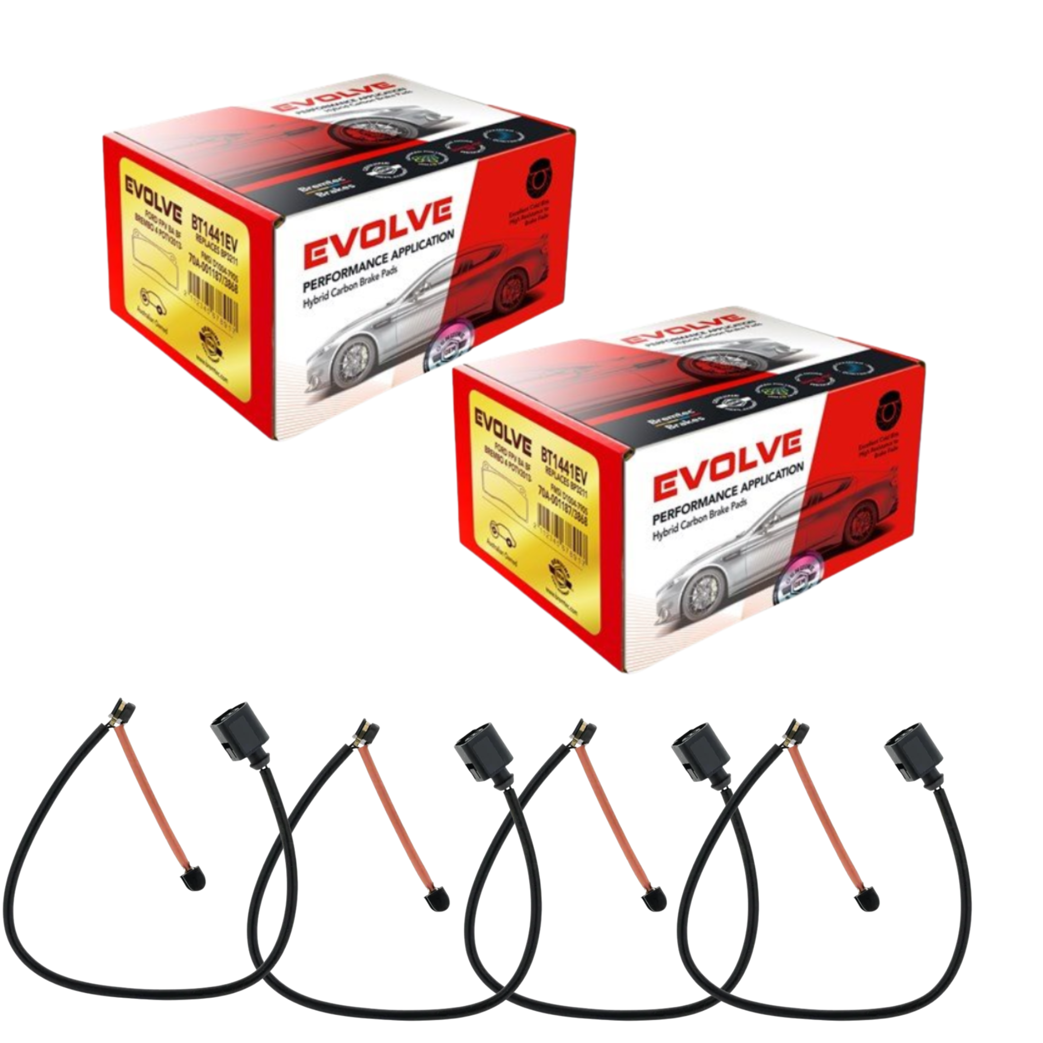 Porsche Taycan 4S Front & Rear Brake Pads & Sensors