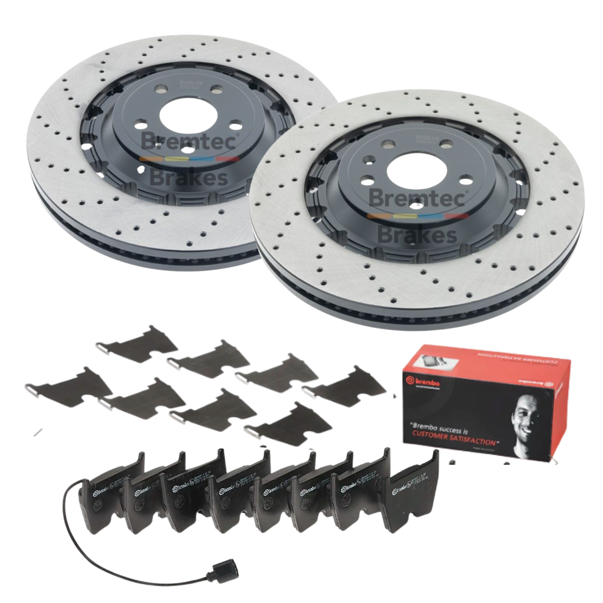 Audi RS3 8V Sedan 2017-2021 Front Brake Package Brembo / Bremtec