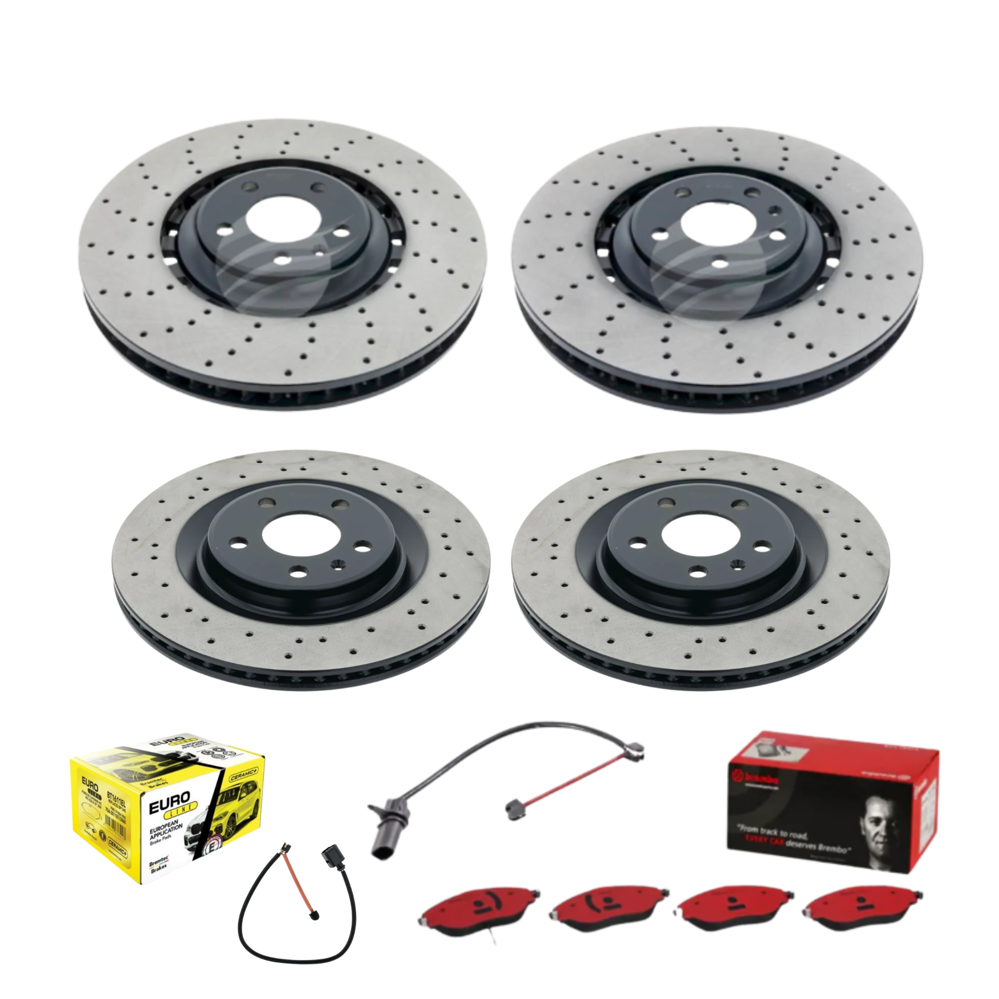 Audi SQ5 Diesel 2021-2025 Front & Rear Brake Upgrade Package