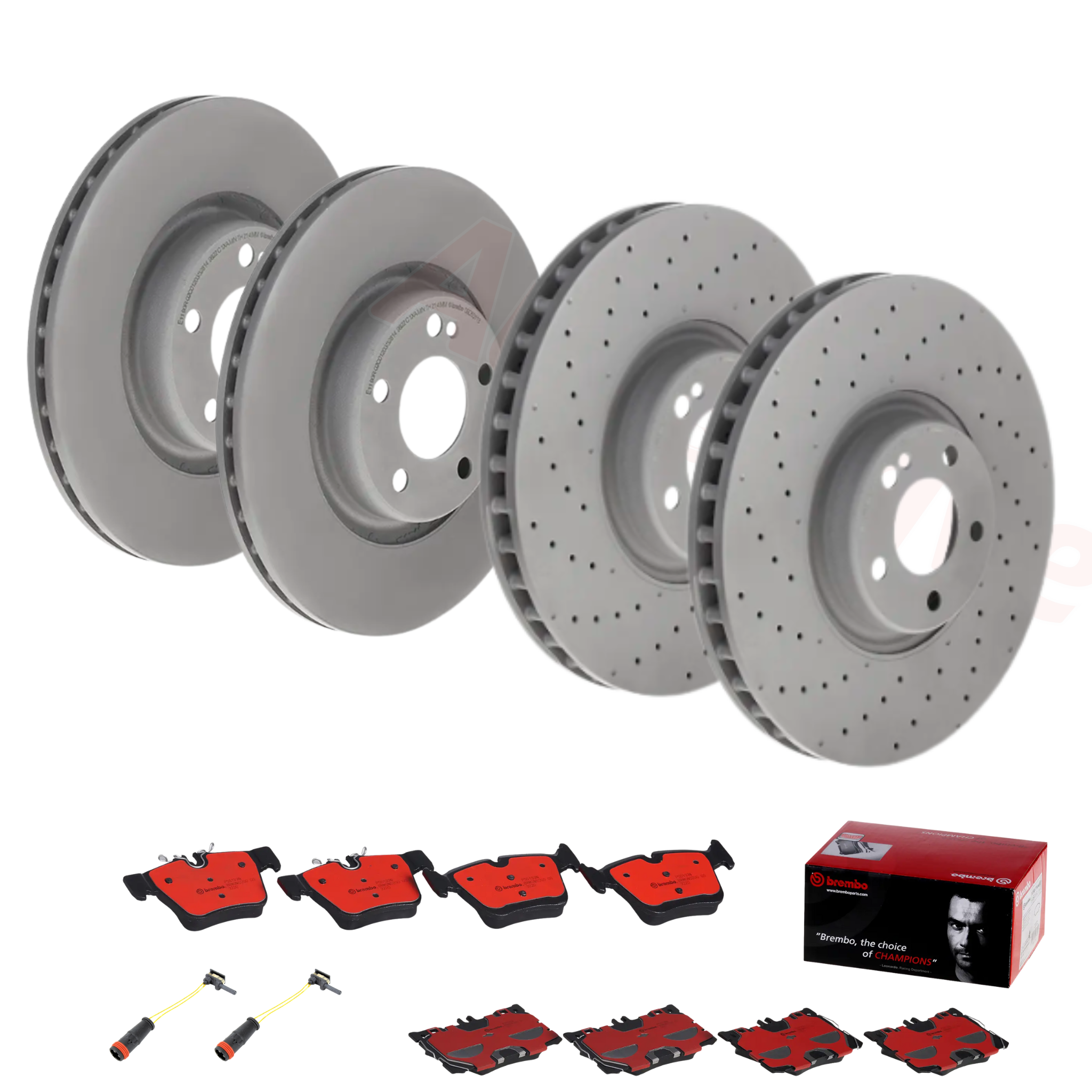 Mercedes-Benz C43 AMG Brembo Front & Rear Brake Package W205 2016-2024