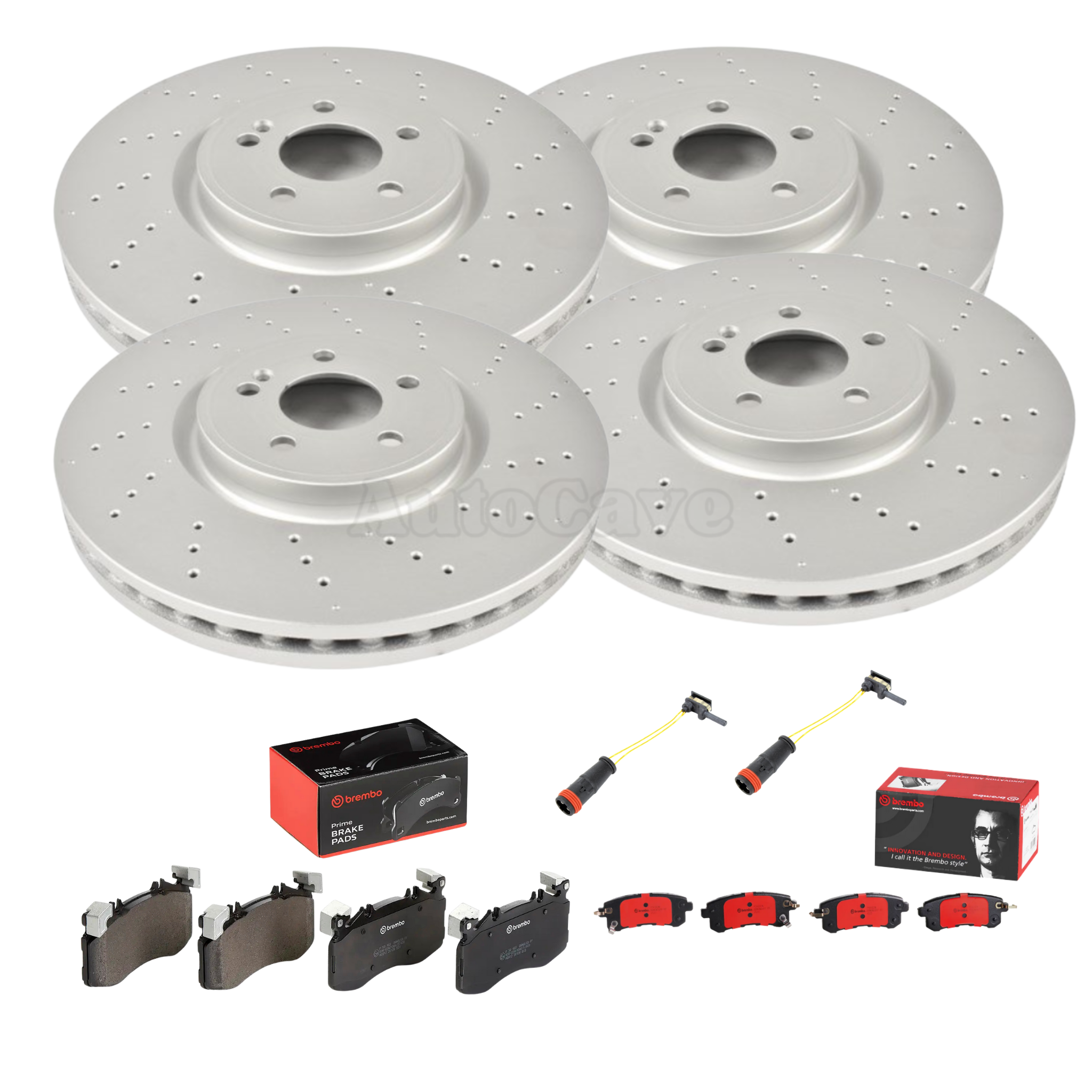 Mercedes-Benz A45s AMG W177 (2019+) Front & Rear Brake Package Brembo DBA