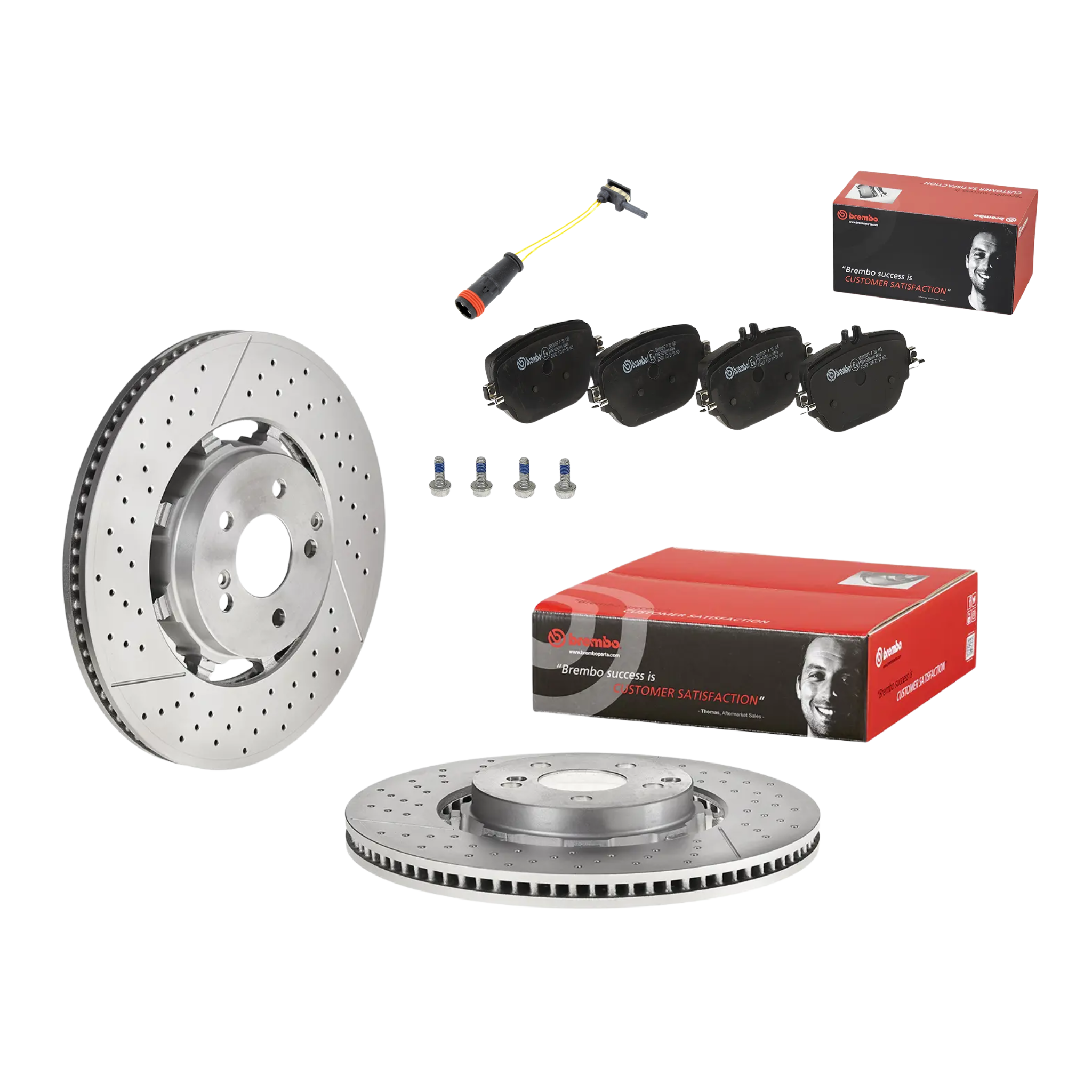 Mercedes-Benz E63s W213 Brembo Rear Brake Package 2017 Onwards