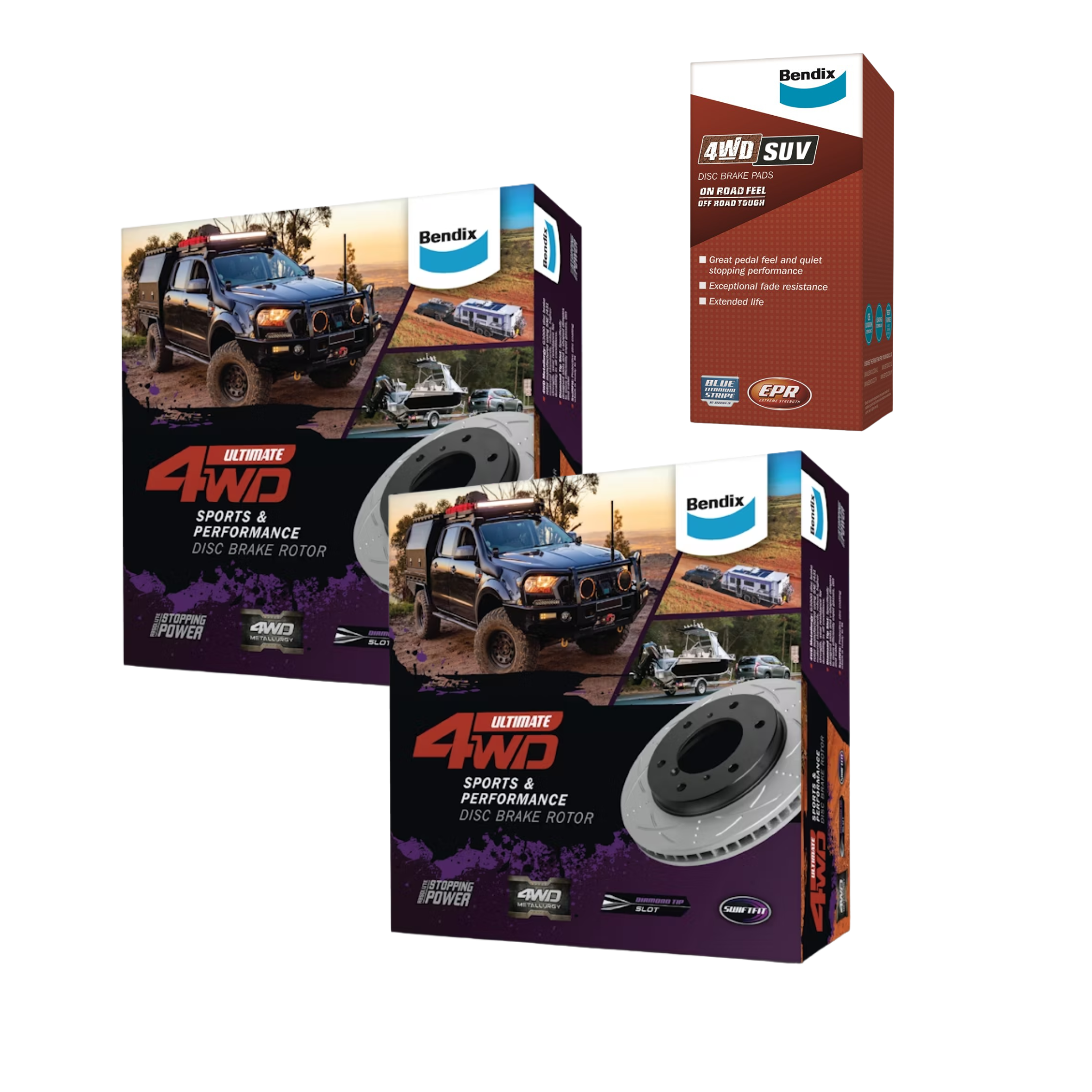 Mitsubishi Triton MR 2019+ Pajero Sport Bendix Brake Upgrade Package