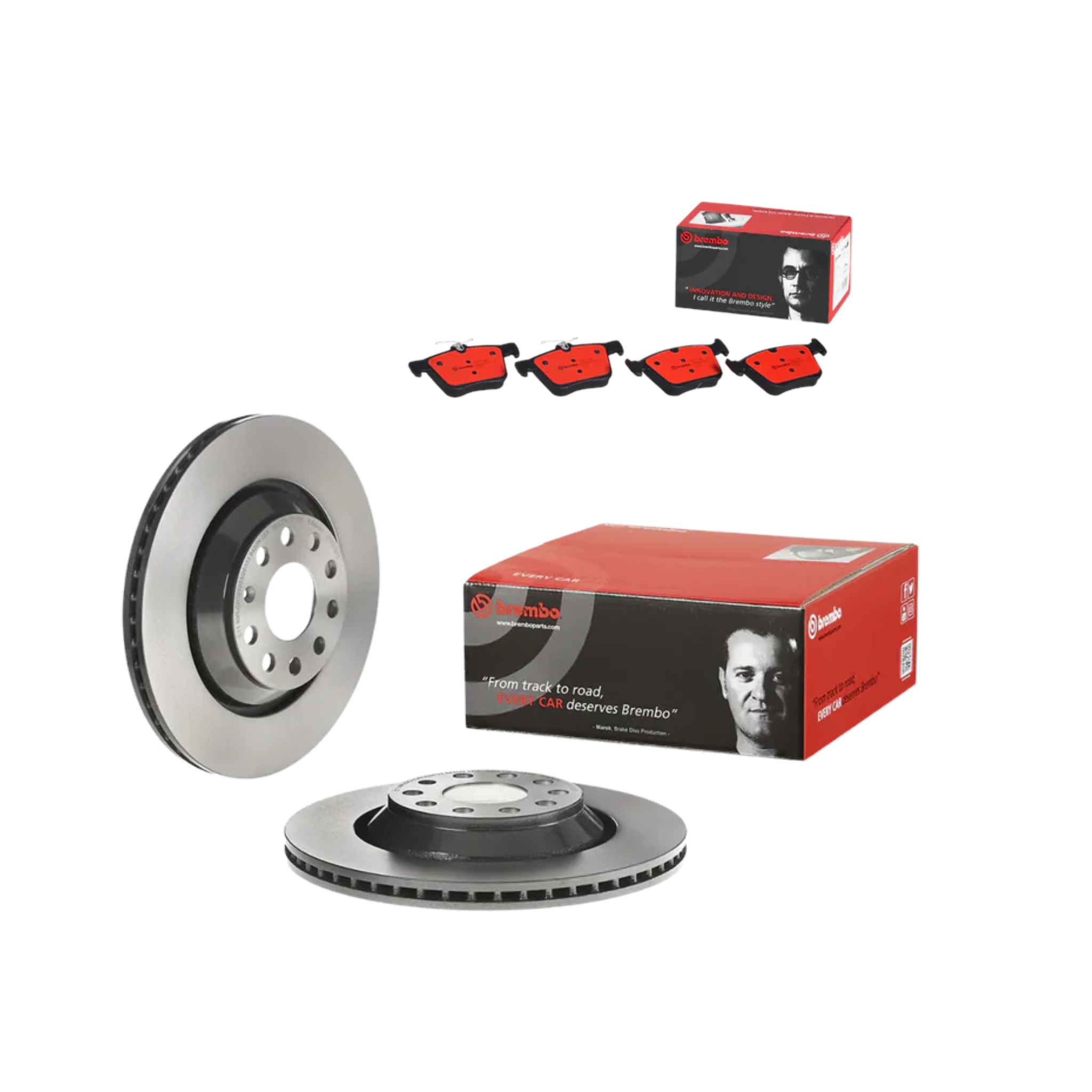 Volkswagen Golf R MK7 Brembo Rear Brake Package