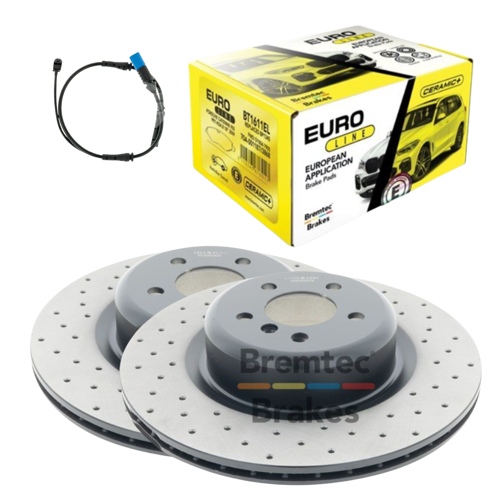 BMW X5M F85 (15-18) Rear Brake Package Drilled