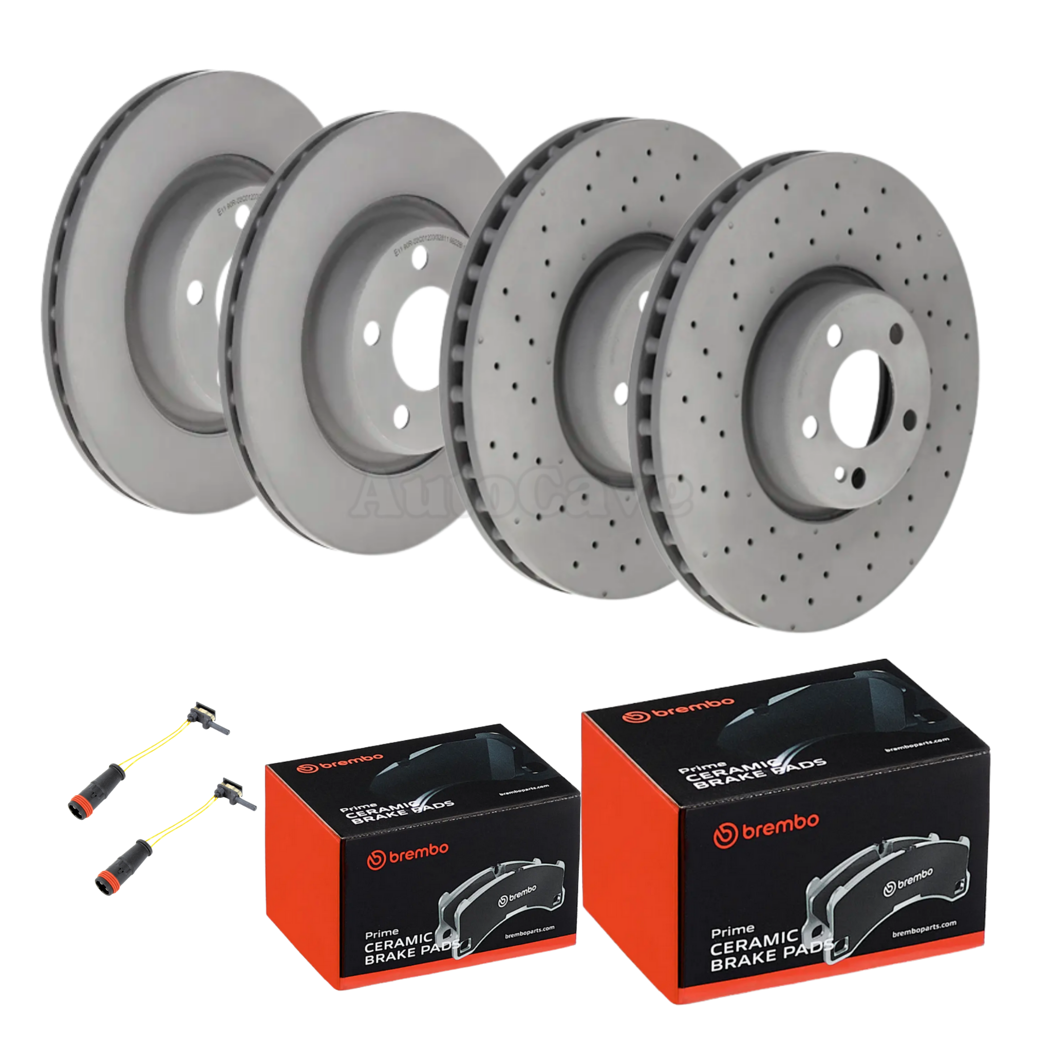 Mercedes-Benz C250 C300 AMG Pack 342mm BREMBO Front & Rear Brake Package W205