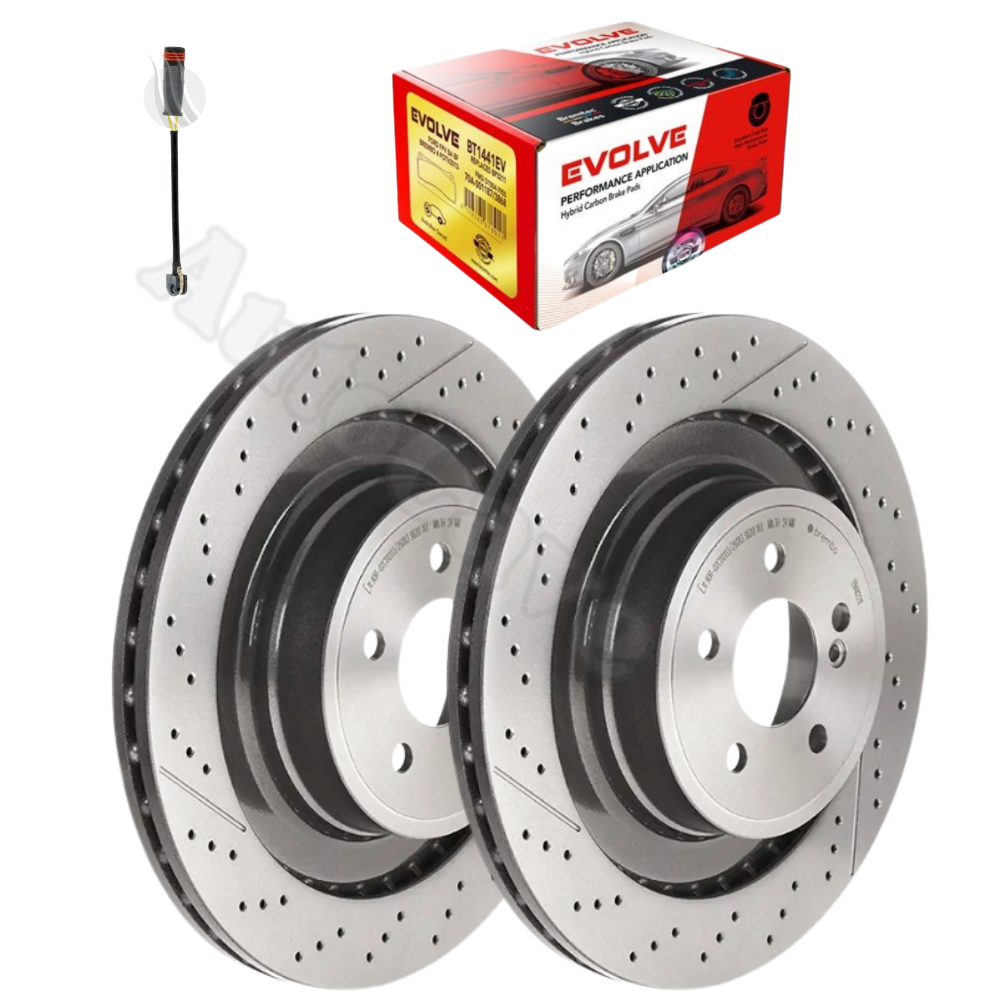 Rear Brake Package Mercedes-Benz CLS63S AMG C218 (14-18) Brembo