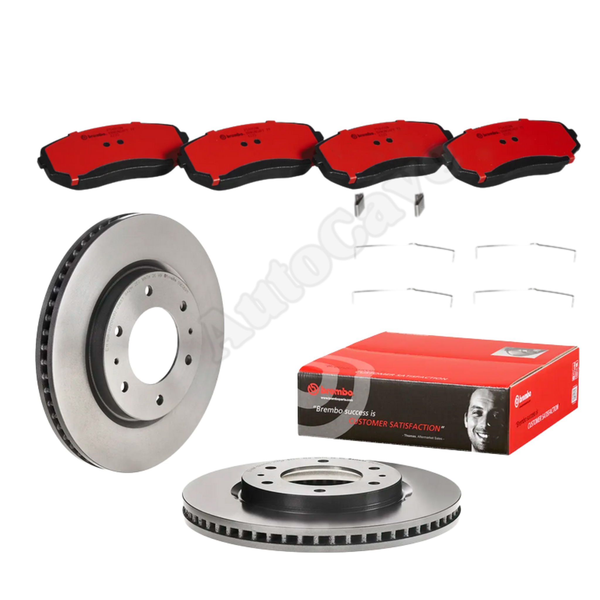 Front Brake Package Mitsubishi Triton MR 2019+ Pajero Sport QE QF Brembo