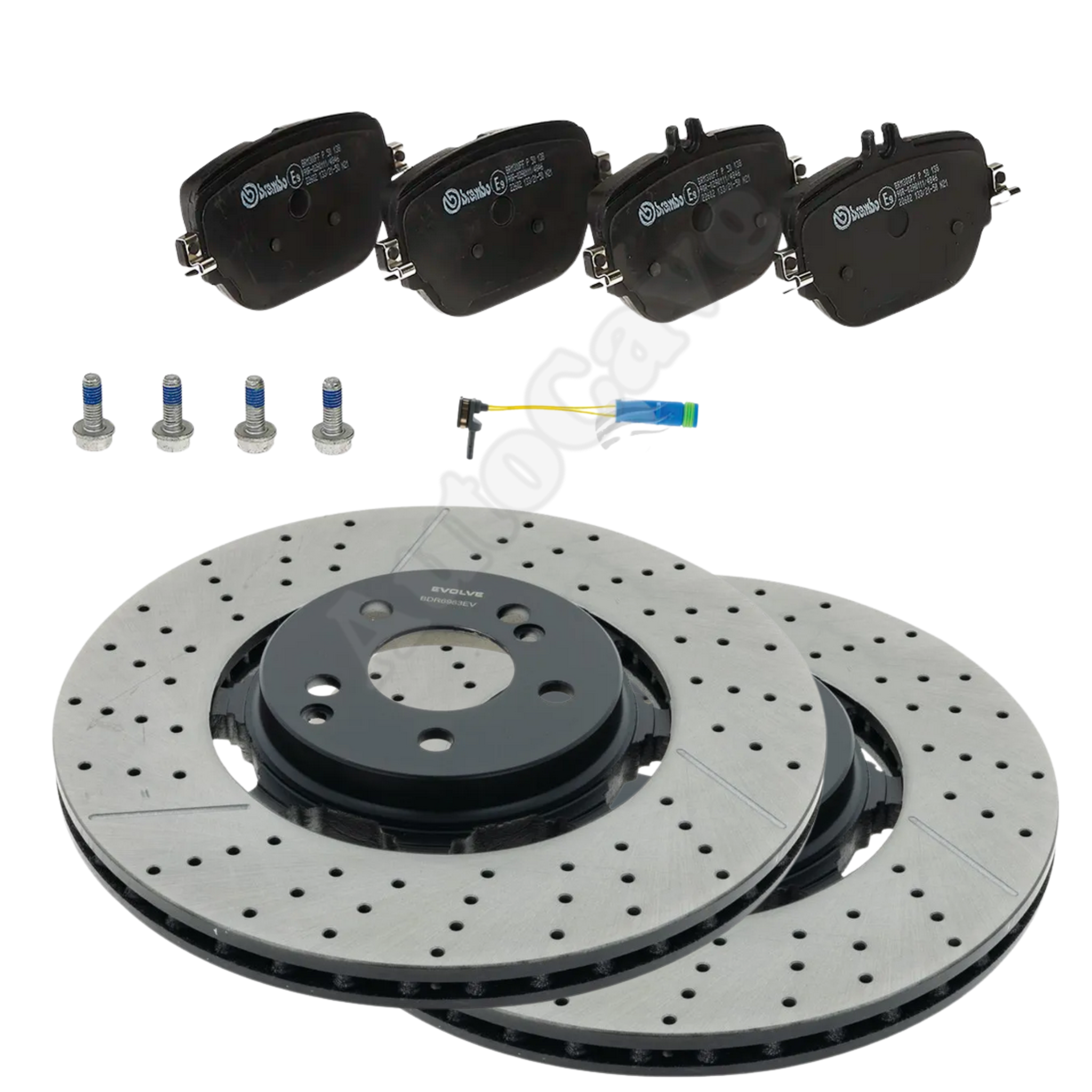 Mercedes-Benz E63S AMG W213 (17+) Rear Drilled Brake Package